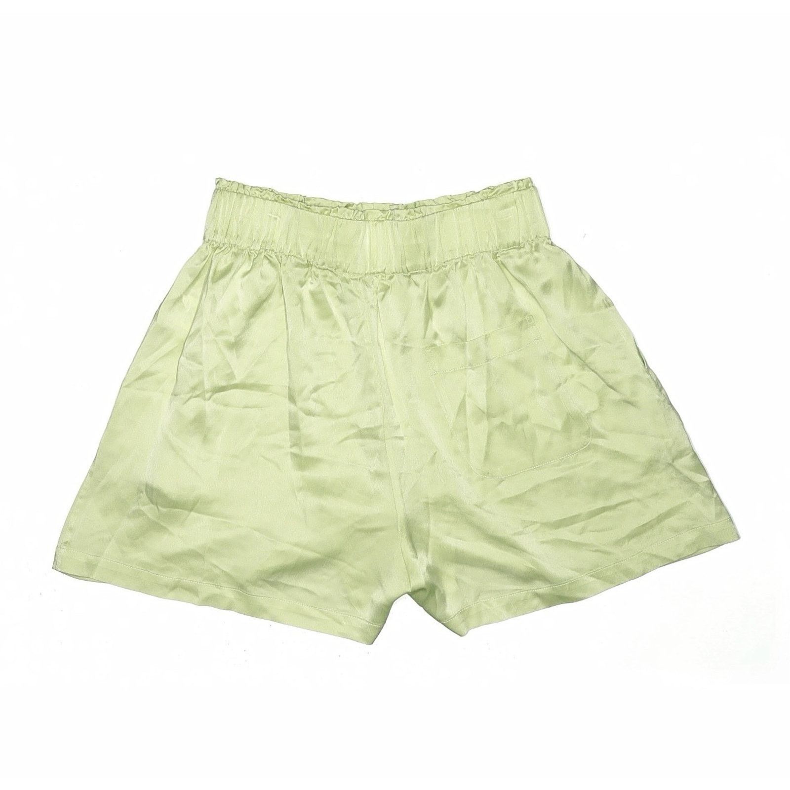 Other maison essentiele Silk Satin Pull On Shorts Green M Size 28" / US 6 / IT 42 - 3 Thumbnail