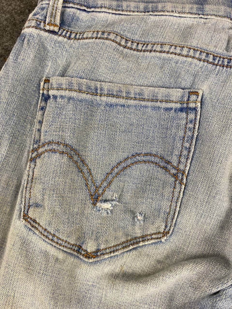 Levi's levis 525 straight leg distressed denim Size 30" / US 8 / IT 44 - 4 Thumbnail