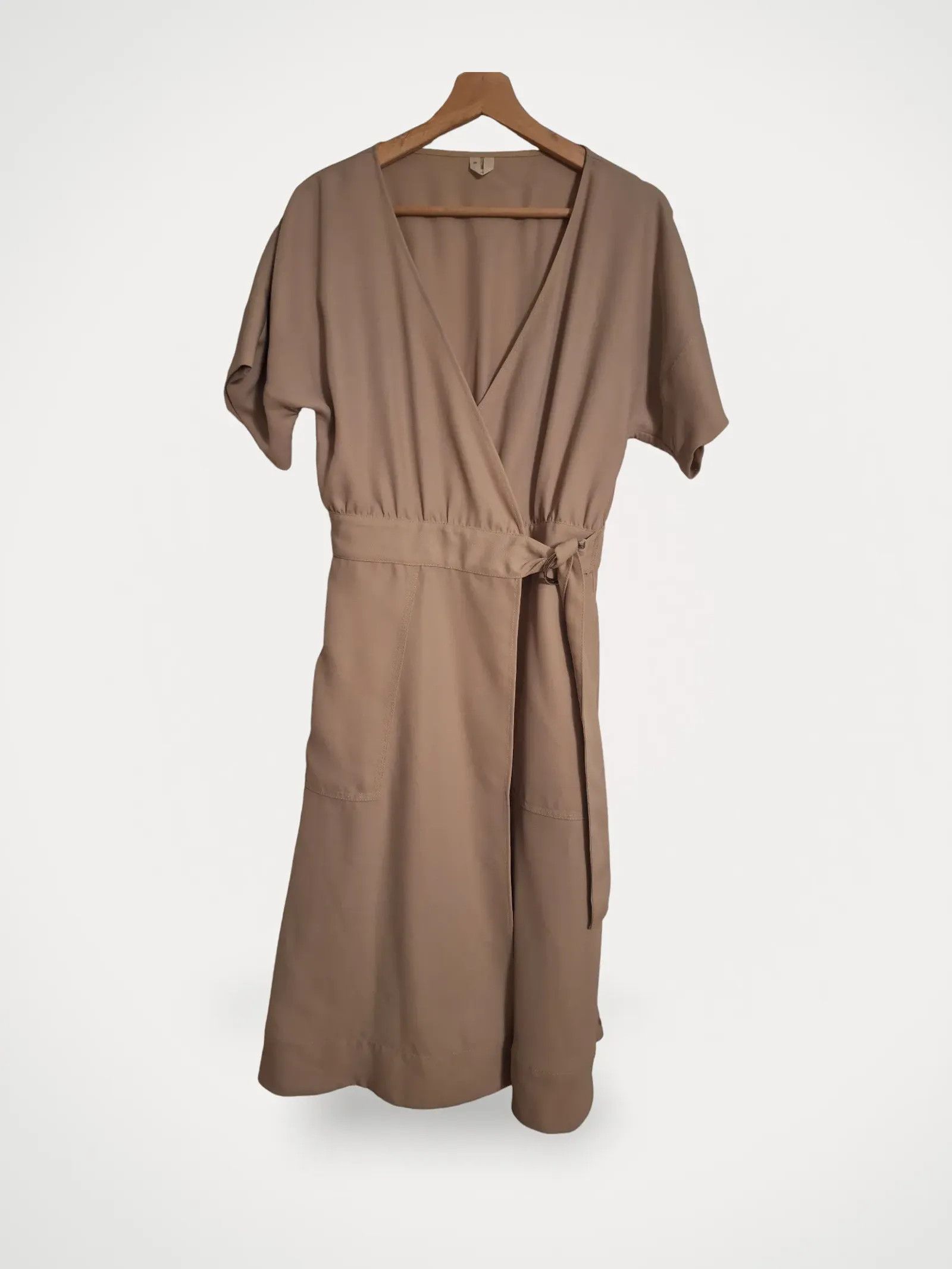 Arket Arket Fluid Twill Wrap Dress Dress Size S / US 4 / IT 40 - 1 Thumbnail