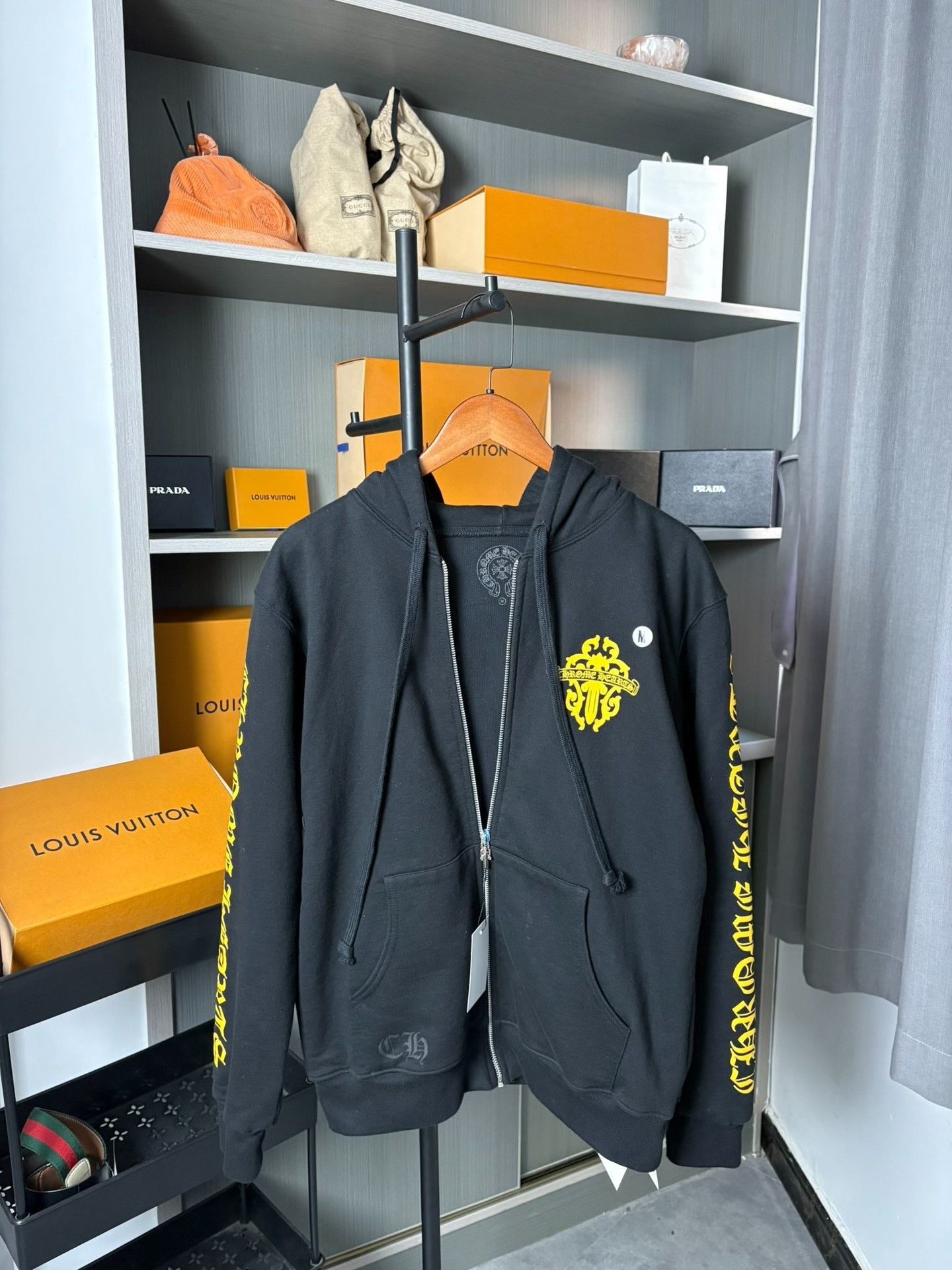 Chrome Hearts Chrome Hearts Yellow Hoodie M Men Size US M / EU 48-50 / 2 - 1 Thumbnail