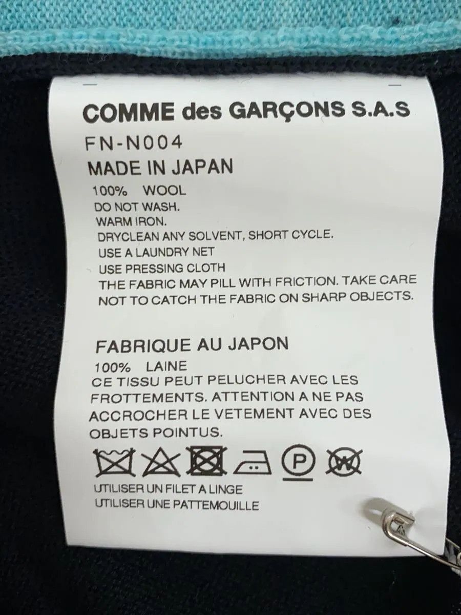 Comme des Garcons × Comme des Garcons SHIRT Pattern Wool Knit Sweater Size US L / EU 52-54 / 3 - 5 Thumbnail