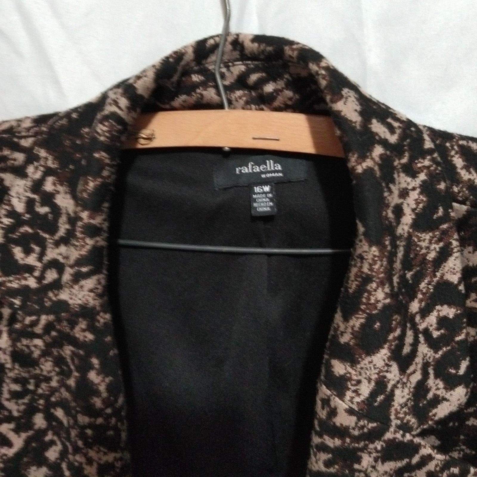 Other Rafaella Woman Plus Size Coatigan Cardigan Sweater 16w Size XXL / US 16-18 / IT 52-54 - 3 Thumbnail