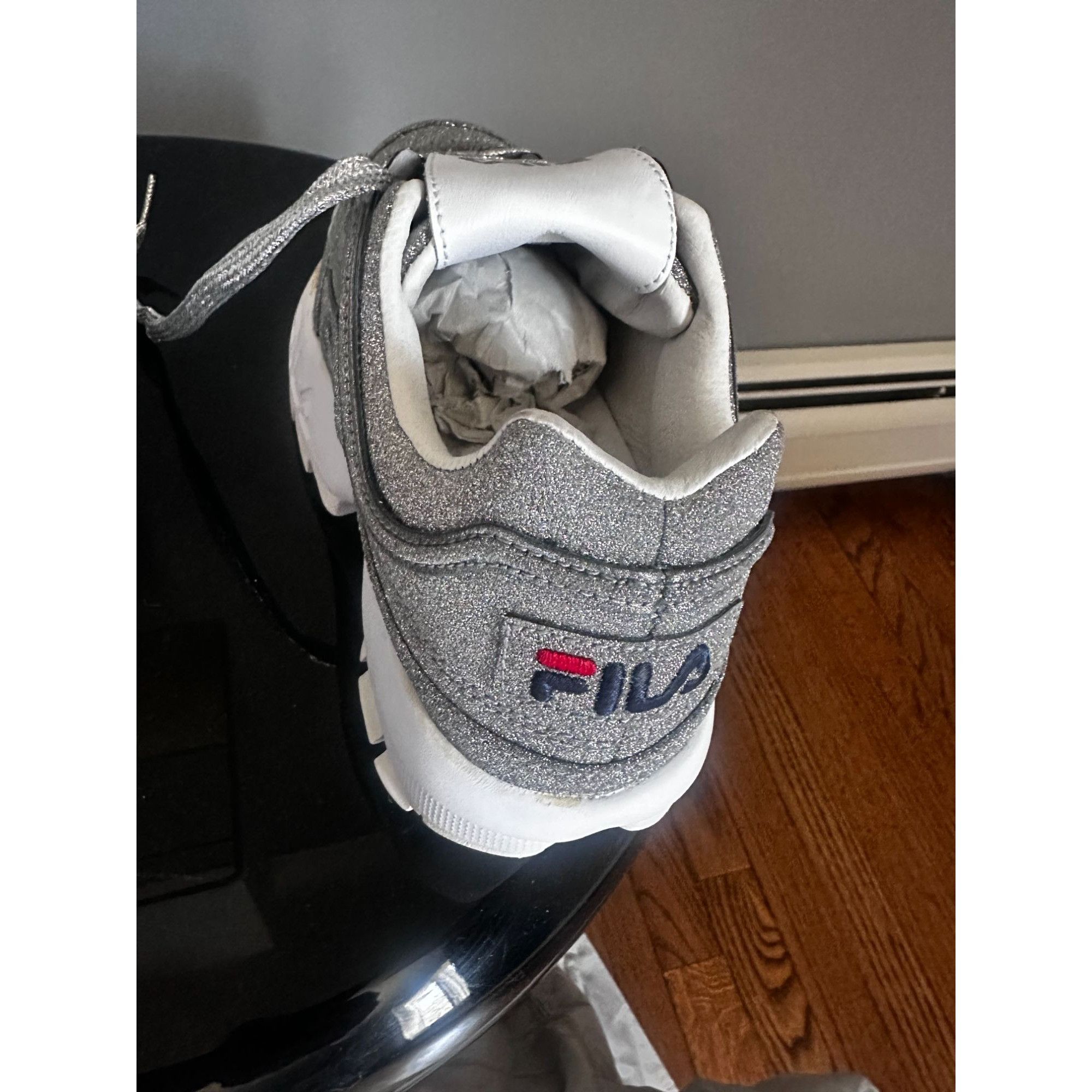 Fila NIB Fila Disruptor 2 Made in Italy Size 7.5 chunky silver gl Size US 7.5 / IT 37.5 - 8 Thumbnail