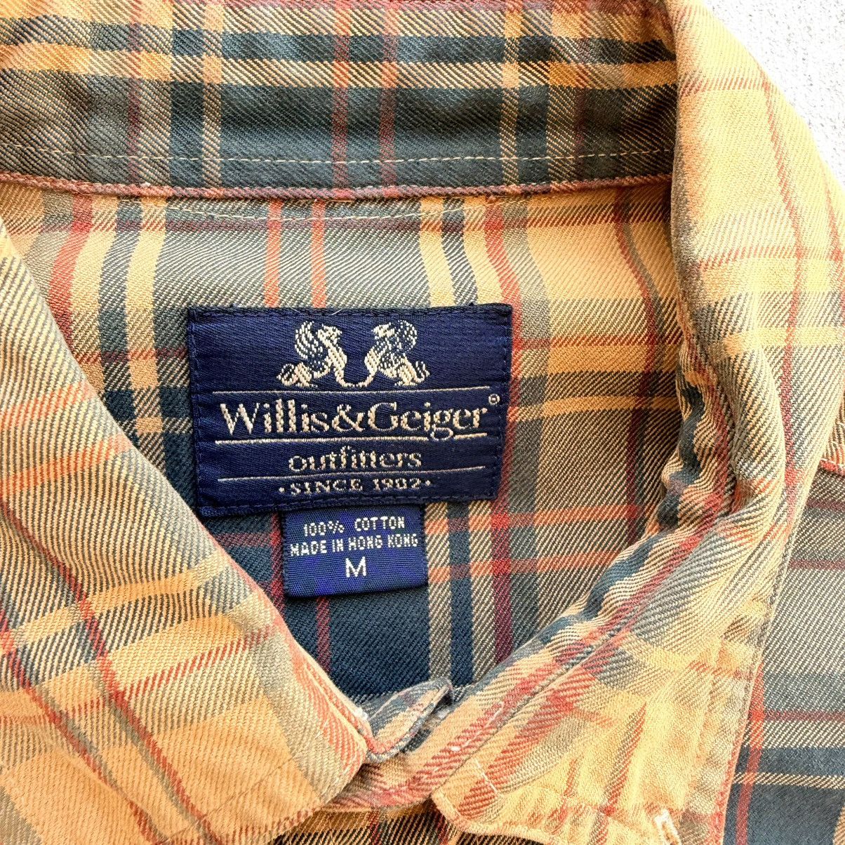 Willis & Geiger Vintage Willis & Geiger Plaid Button Down Shirt Cotton Size US M / EU 48-50 / 2 - 4 Thumbnail
