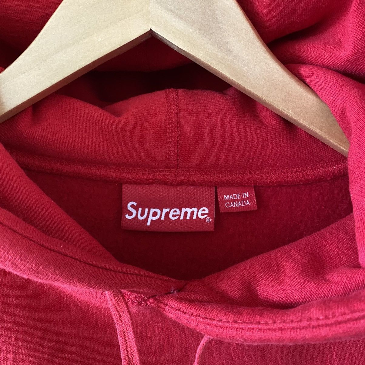 Supreme Supreme Box Logo Hooded Sweatshirt Red Tonal Hoodie 2023 Size US S / EU 44-46 / 1 - 4 Thumbnail