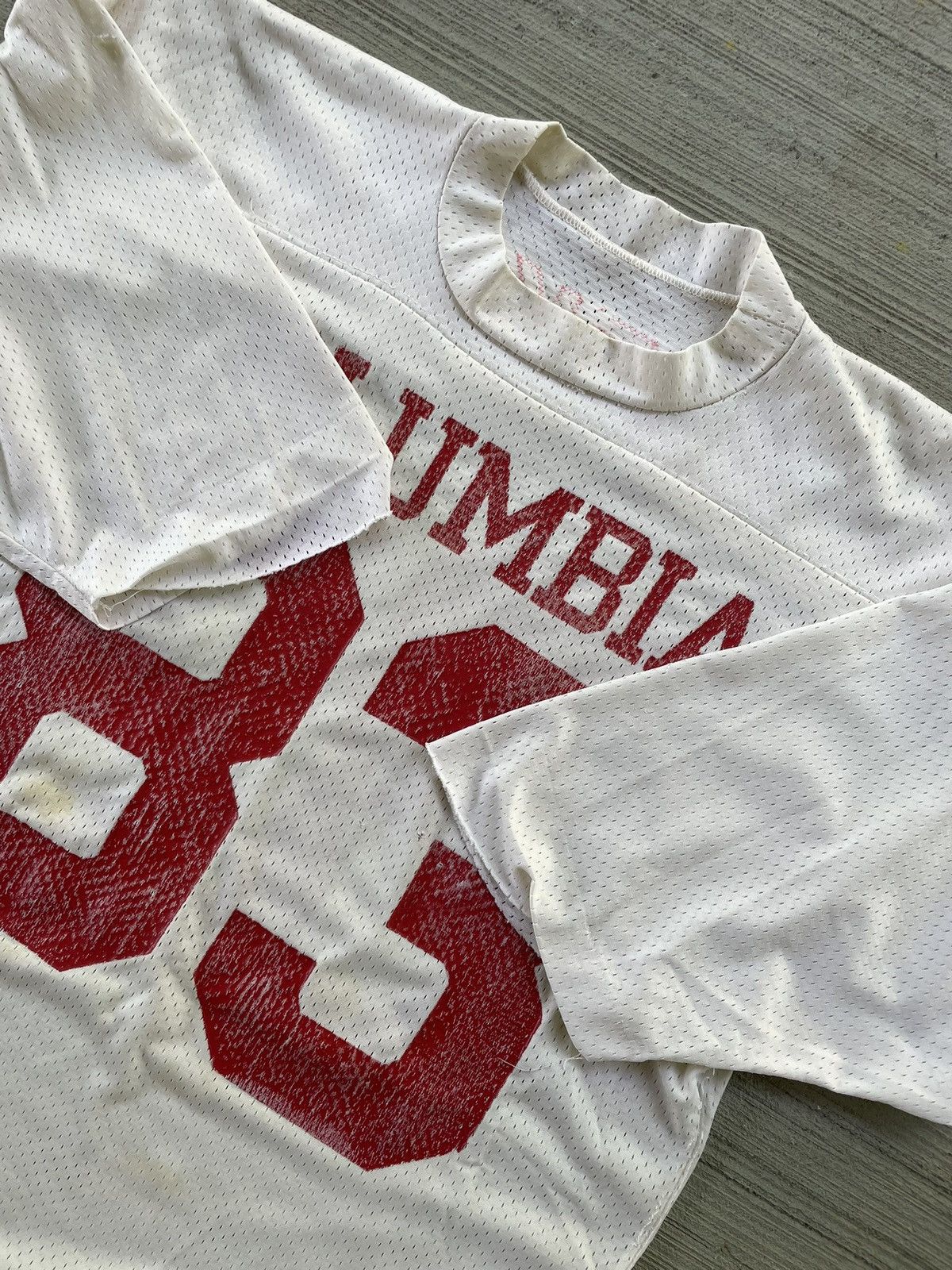 Champion Vintage 1970s Champion Columbia Football Jersey Size US L / EU 52-54 / 3 - 5 Thumbnail