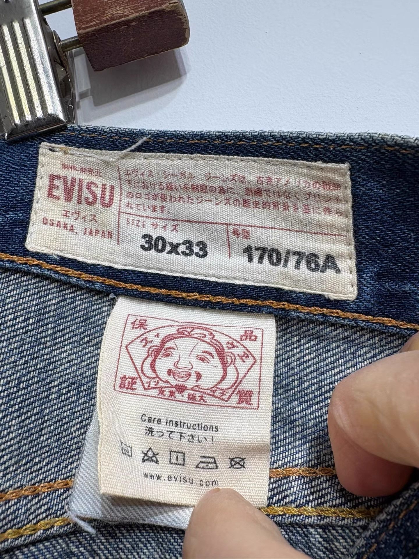 Evisu EVISU Men's Jeans K29 Size US 30 / EU 46 - 7 Thumbnail