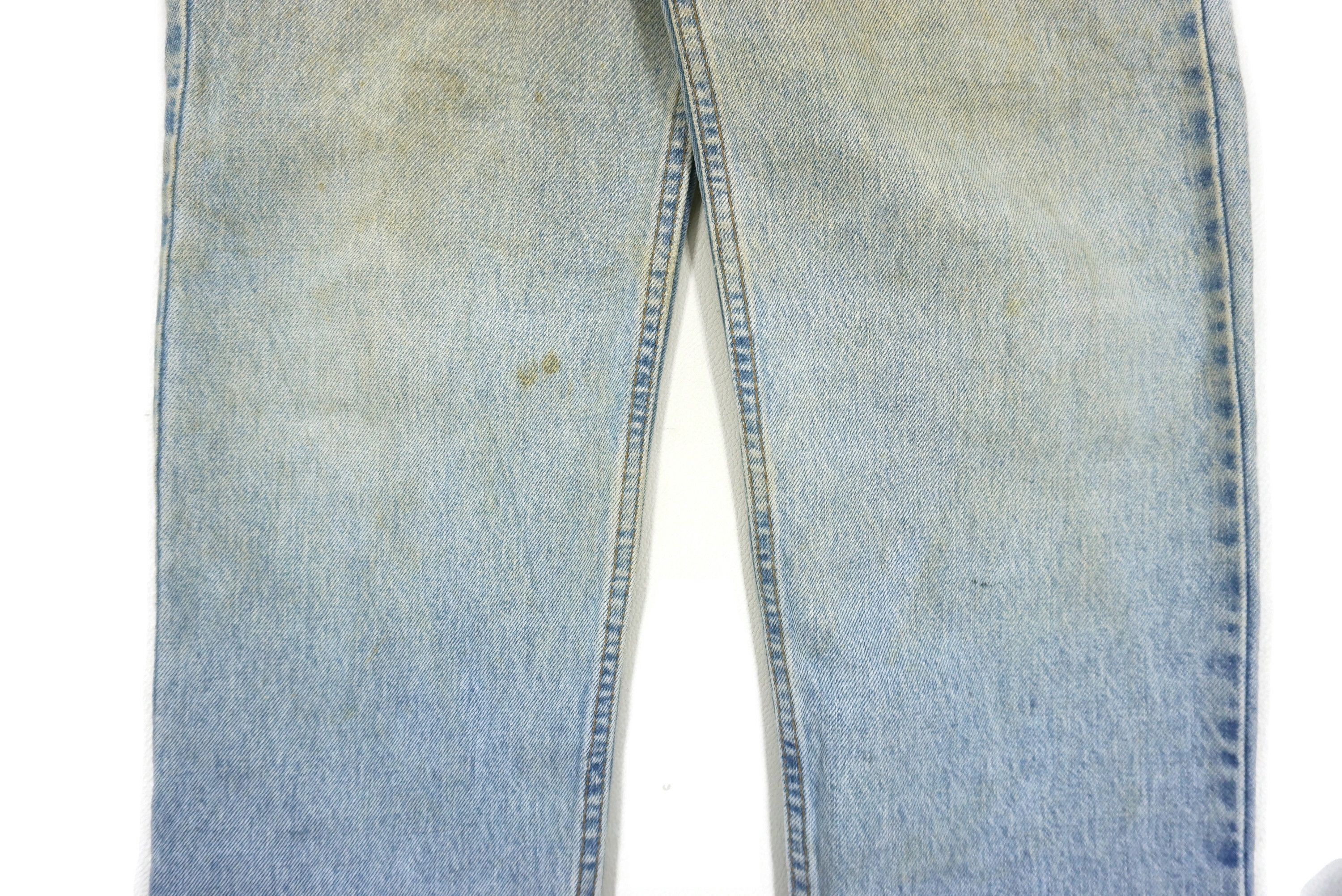 Levi's Vintage Levi's 550 Orange Tab Jeans Size W30xL31 Light Wash Size US 29 - 6 Thumbnail