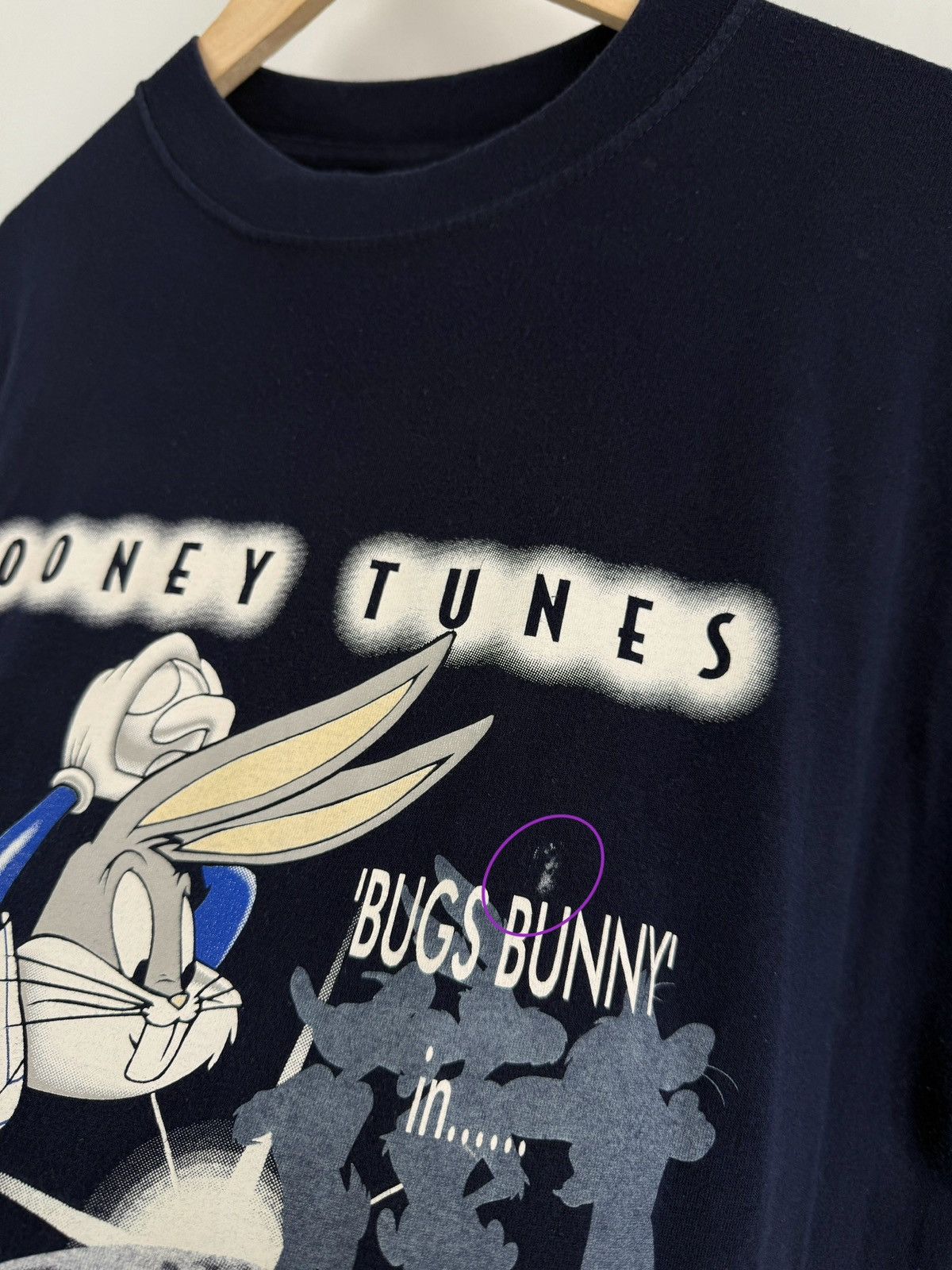 New York Yankees ⚾️ 🇺🇸 Vintage 1996 Yankees New York MLB Baseball Looney Tunes Size US M / EU 48-50 / 2 - 9 Thumbnail