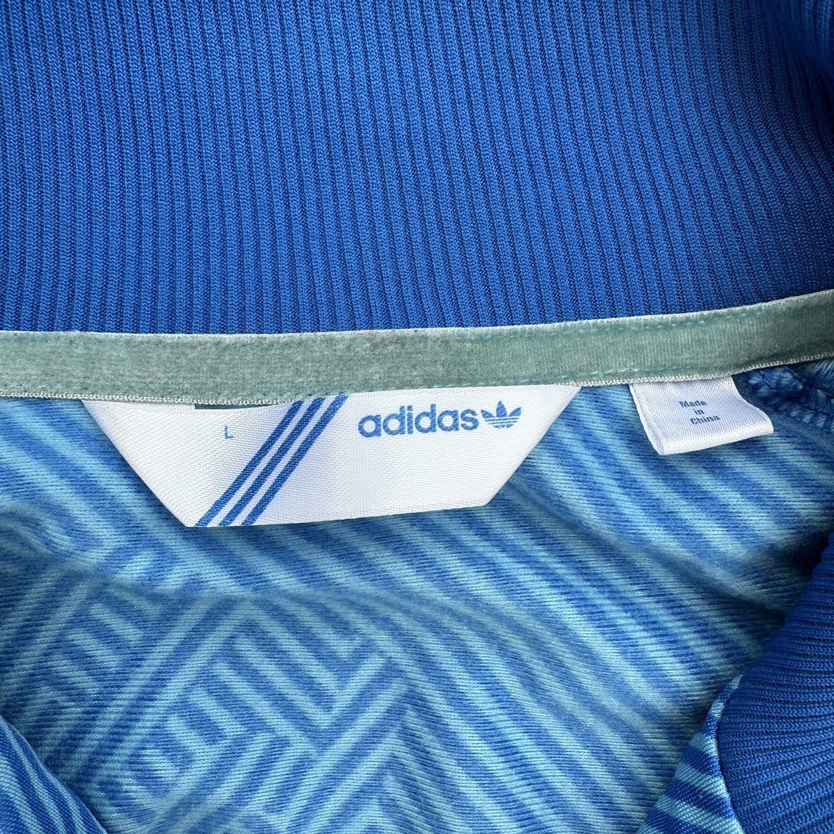 Adidas × Pharrell Vintage Adidas Zip Sweater 00s Y2K Style USA Jacket Size L / US 10 / IT 46 - 8 Thumbnail
