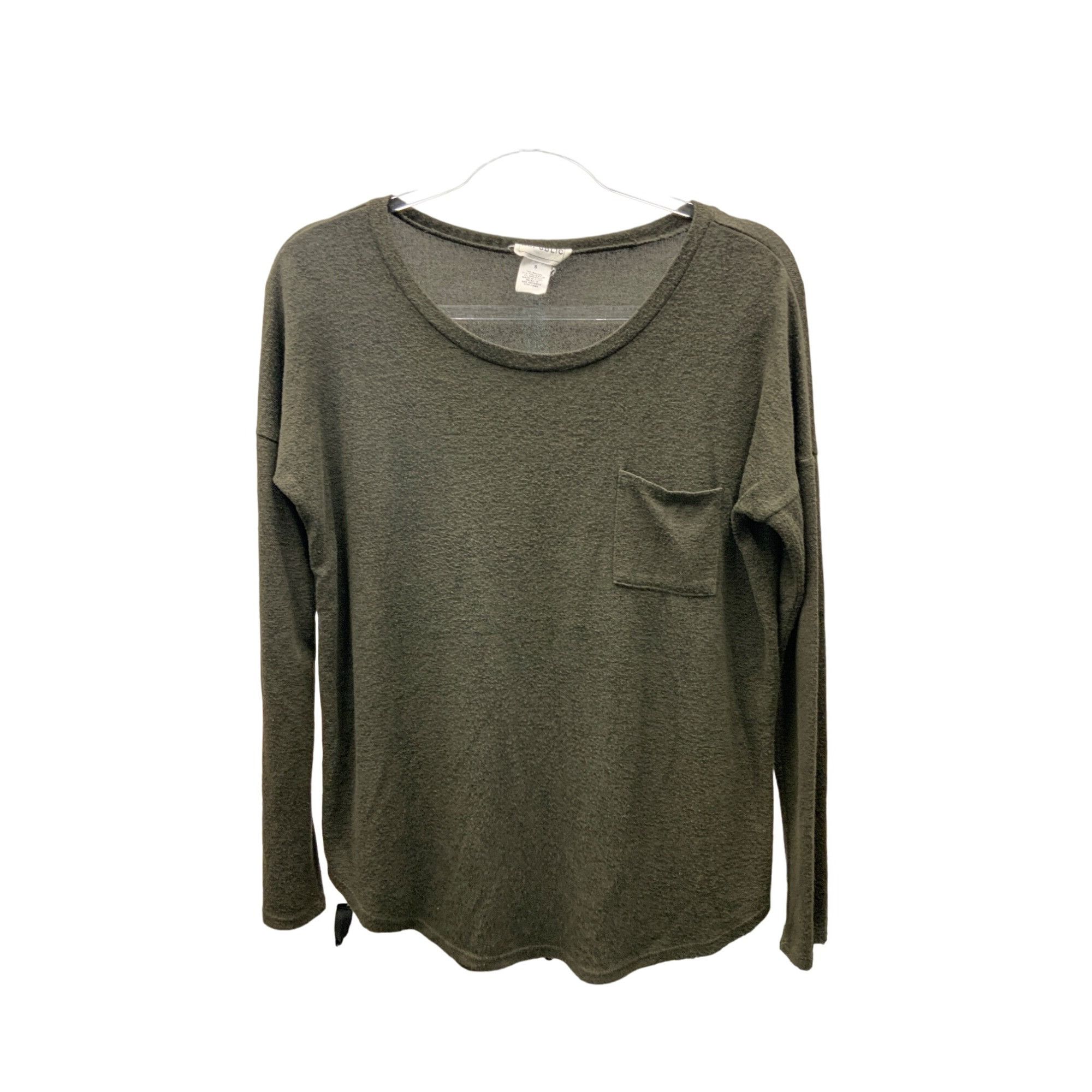 Other For the Republic Plush Dark Olive Long-Sleeve Tee Size S / US 4 / IT 40 - 1 Thumbnail