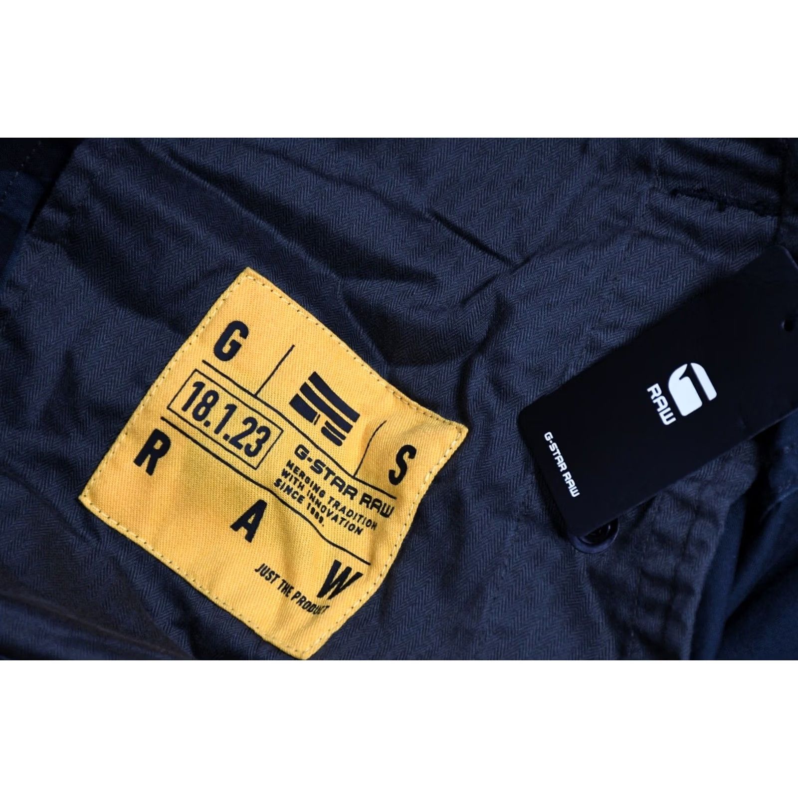 G-Star G-Star RAW UTILITY HDD JACKET M Gray Canvas Hooded Jacket Mens Regular Size M Size US M / EU 48-50 / 2 - 6 Thumbnail