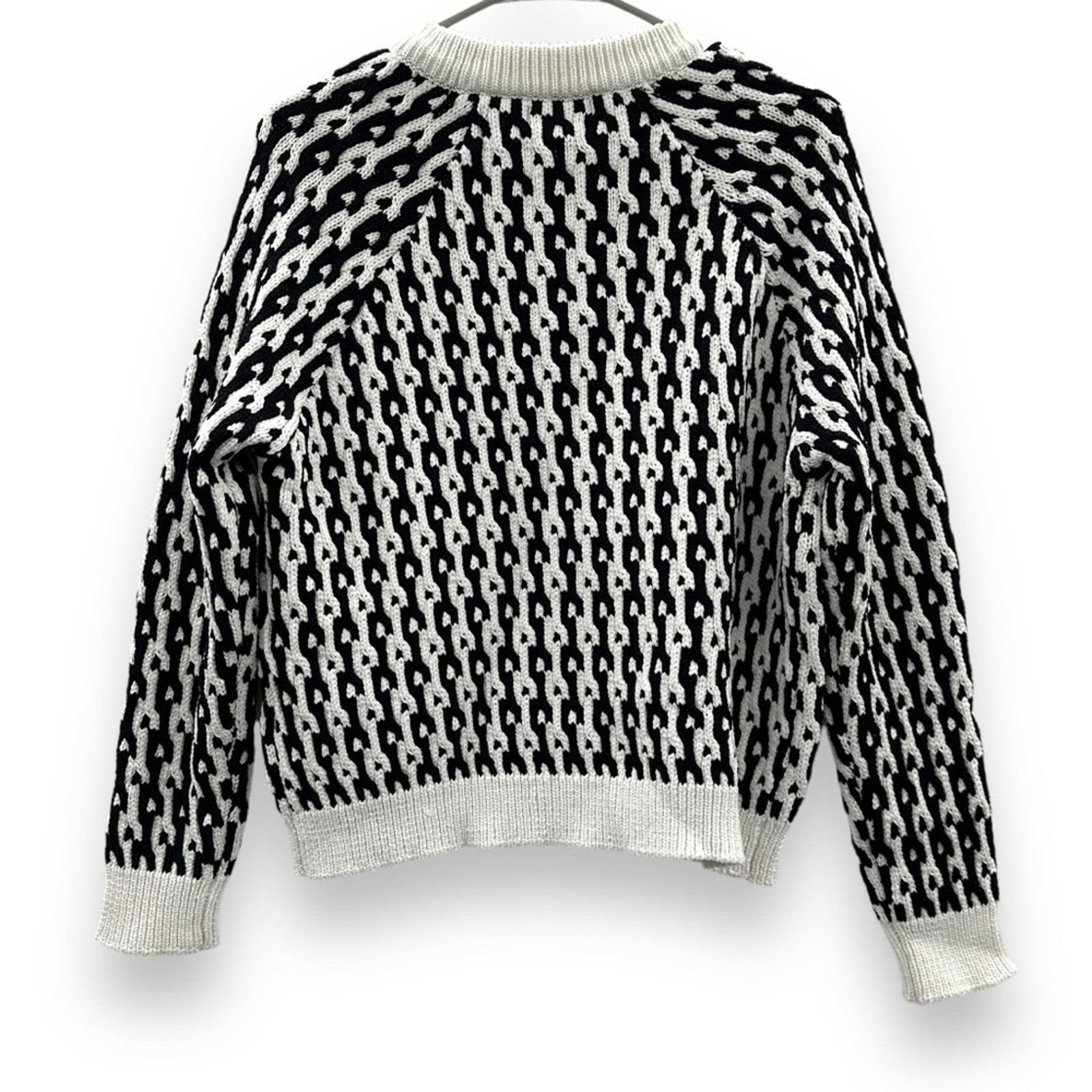 Derek Lam 10 Crosby RTR Derek Lam 10 Crosby Swayer Intarsia Long Sleeve Sweater Size M / US 6-8 / IT 42-44 - 6 Thumbnail