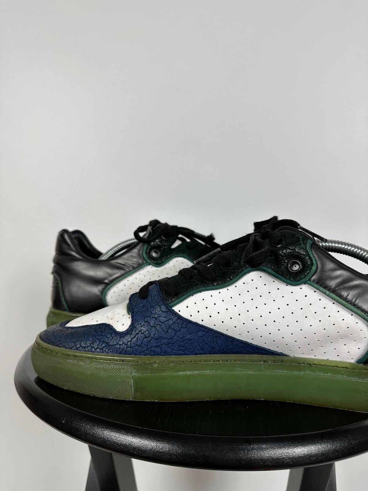 Balenciaga Panelled Low Top Sneakers