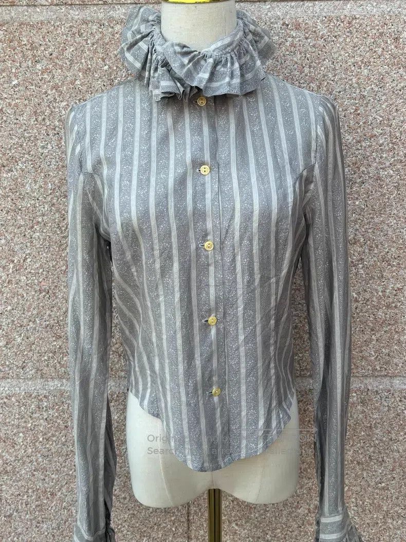 Vivienne Westwood Vivienne Westwood Vintage Gold Label Retro Silk Shirt, Sli Size M / US 6-8 / IT 42-44 - 2 Thumbnail