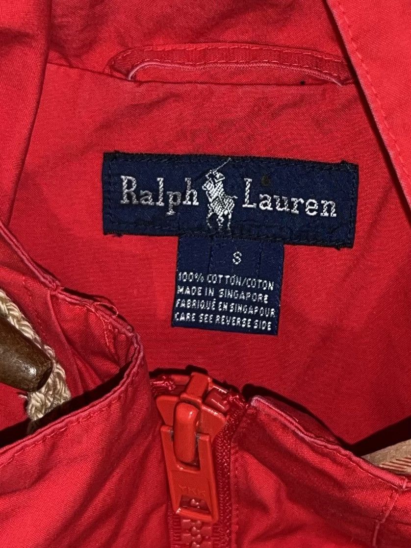 Polo Ralph Lauren Vintage 90s Polo Ralph Lauren Cp Rl-93 Red Duffel Jacket S Size US S / EU 44-46 / 1 - 4 Thumbnail