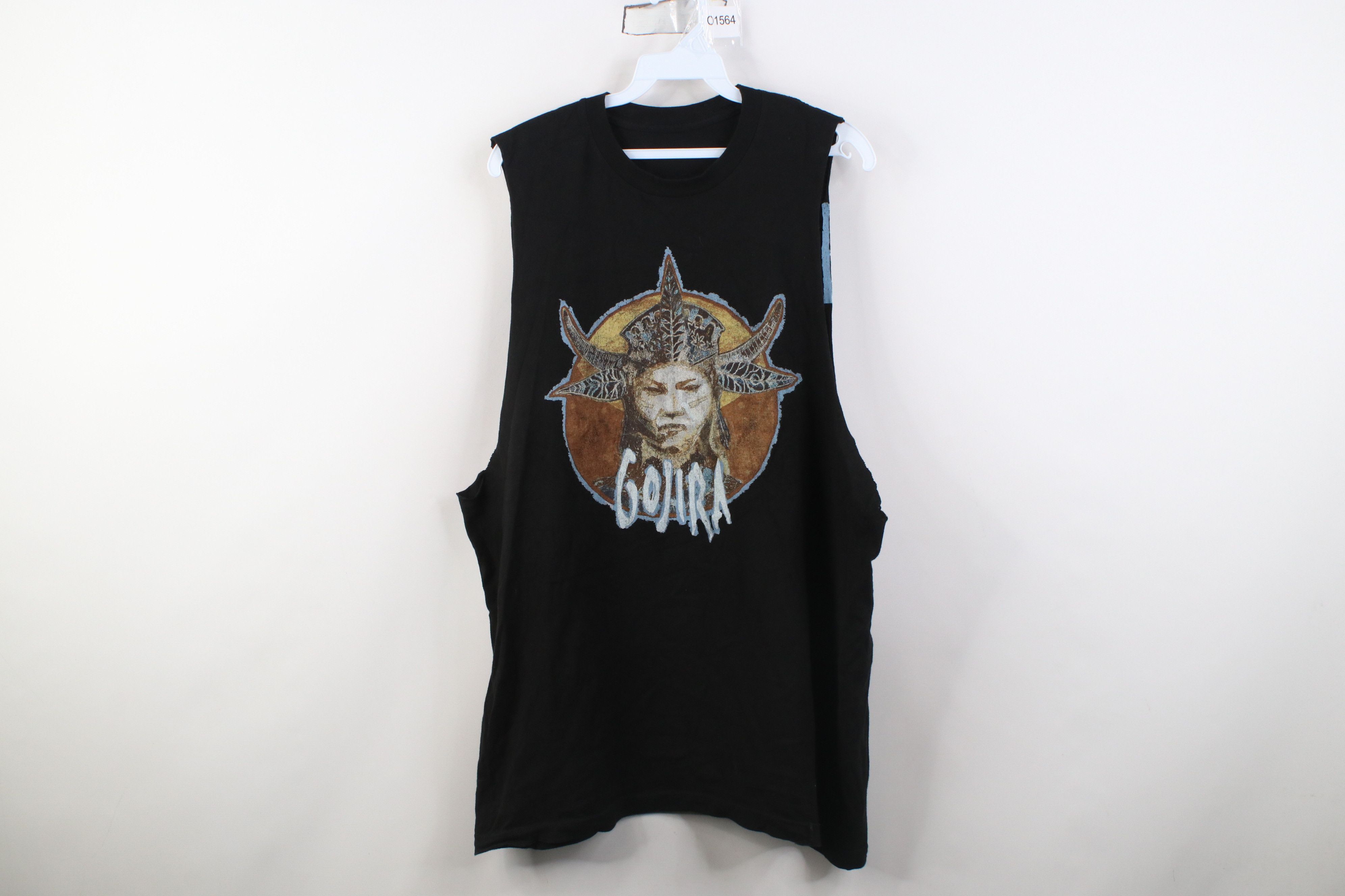 Vintage Y2K Streetwear Fortitude Heavy Metal Band Cut Off T-Shirt Size US L / EU 52-54 / 3 - 1 Thumbnail