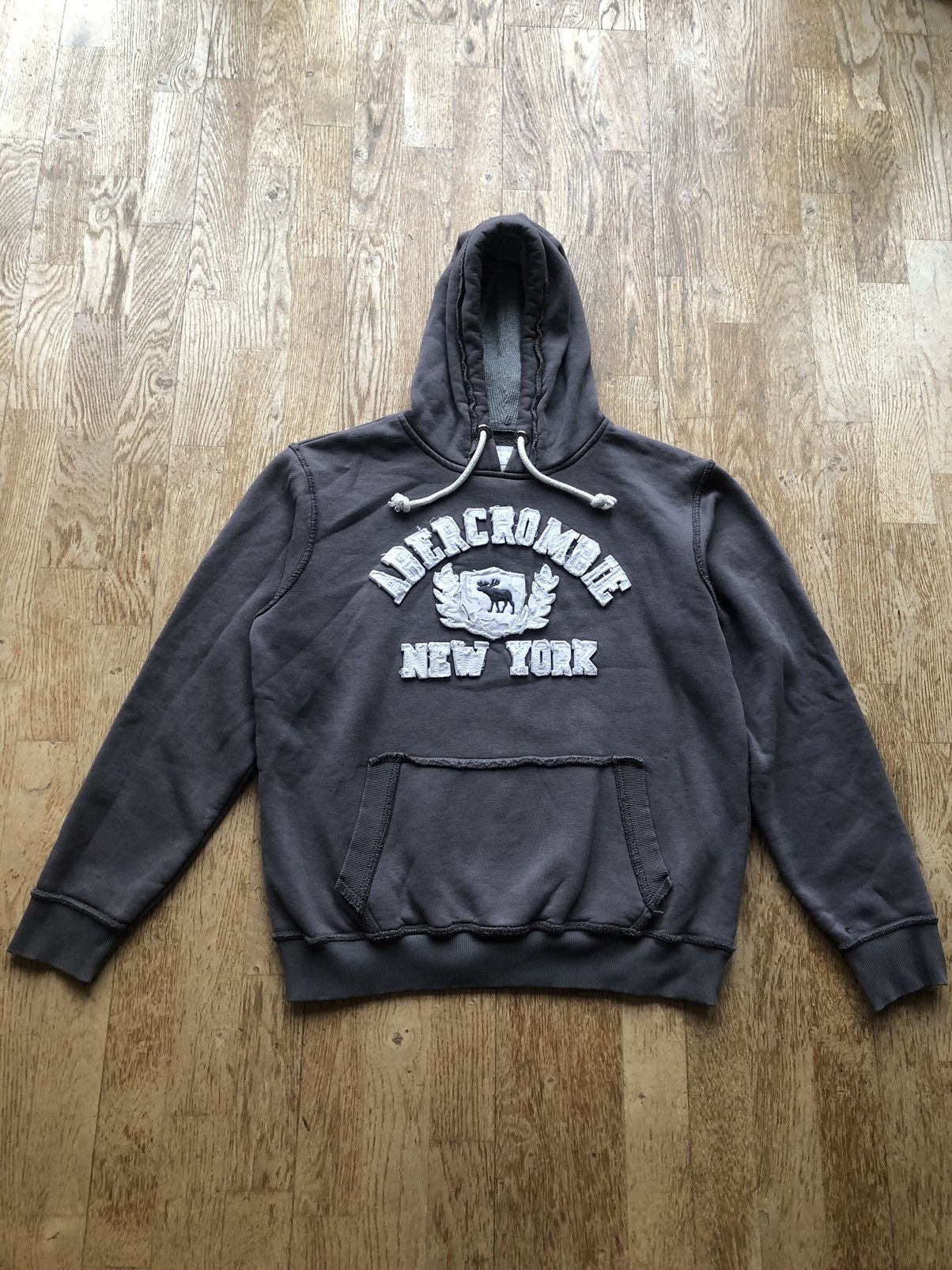 Abercrombie & Fitch ABERCOMBIE & FITCH NEW YORK VINTAGE HOODIE Size US XL / EU 56 / 4 - 1 Thumbnail