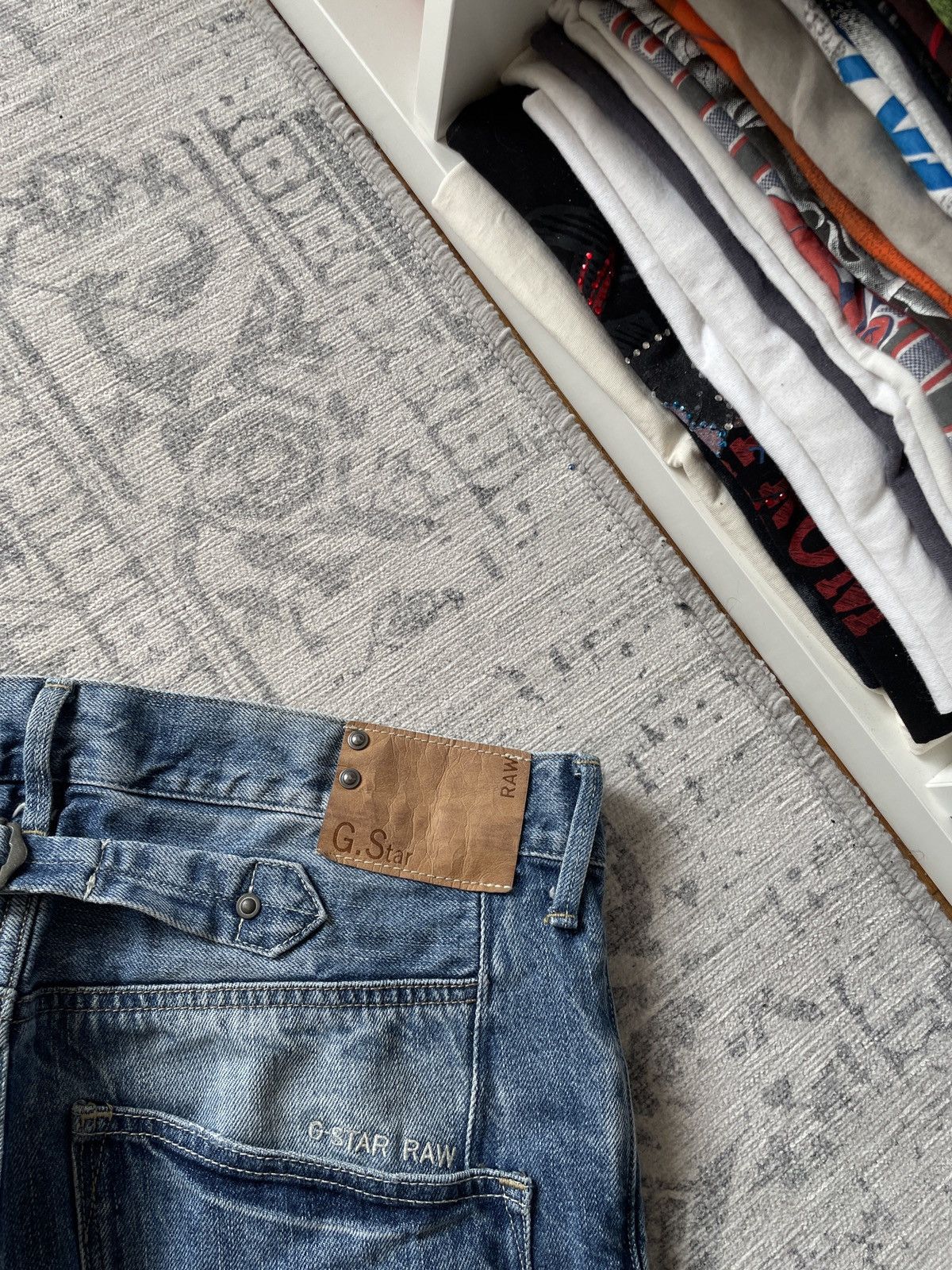 Vintage G star Vintage Jeans Faded Mud Washed Japanese Y2k Distresse Size US 32 / EU 48 - 10 Thumbnail