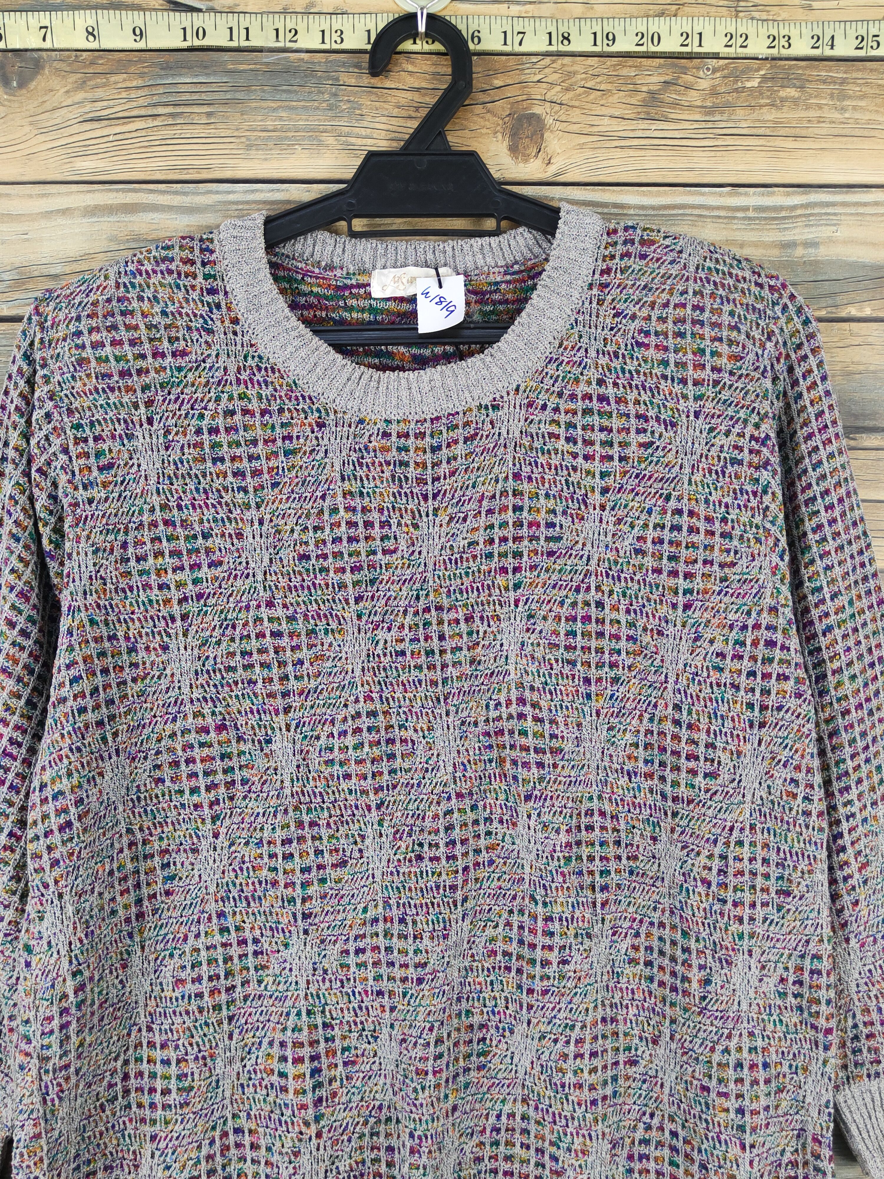 Vintage Arsamarans Gray Knitwear Sweatshirts #W1819 Size S / US 4 / IT 40 - 2 Thumbnail