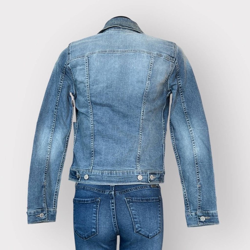 Levi's Levi’s Gold Signature NEW Denim Trucker Style Jacket Small L Size S / US 4 / IT 40 - 2 Thumbnail