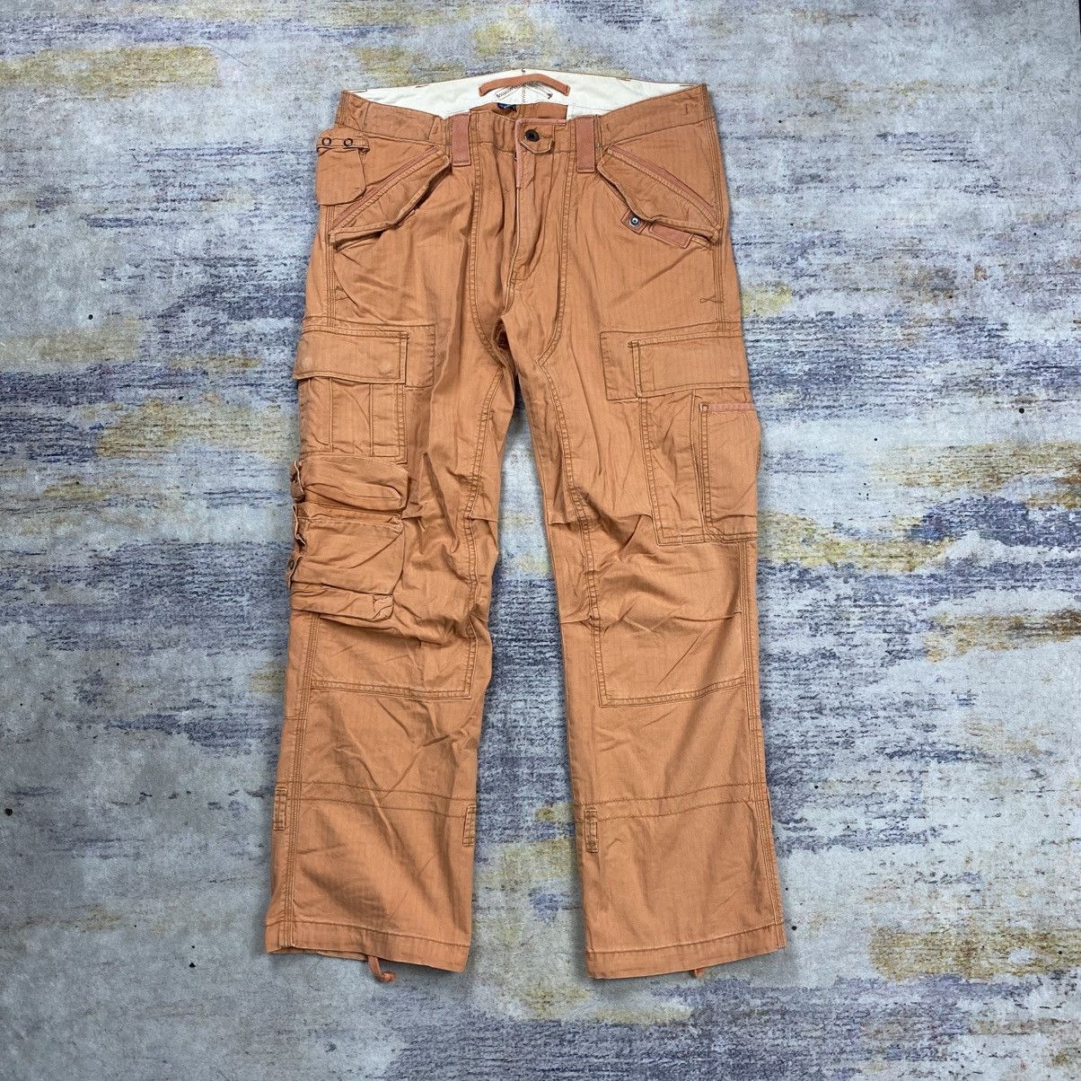 Polo Ralph Lauren Vintage polo ralph Lauren hbt multi pocket cargo pants Size US 35 - 1 Thumbnail
