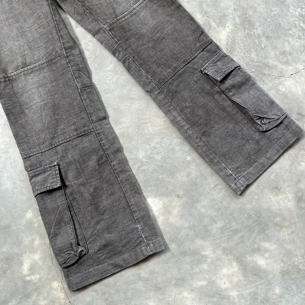 RIPVANWINKLE Rip Van Winkle Bottom Cargo Flared Pants Size US 30 / EU 46 - 5 Thumbnail