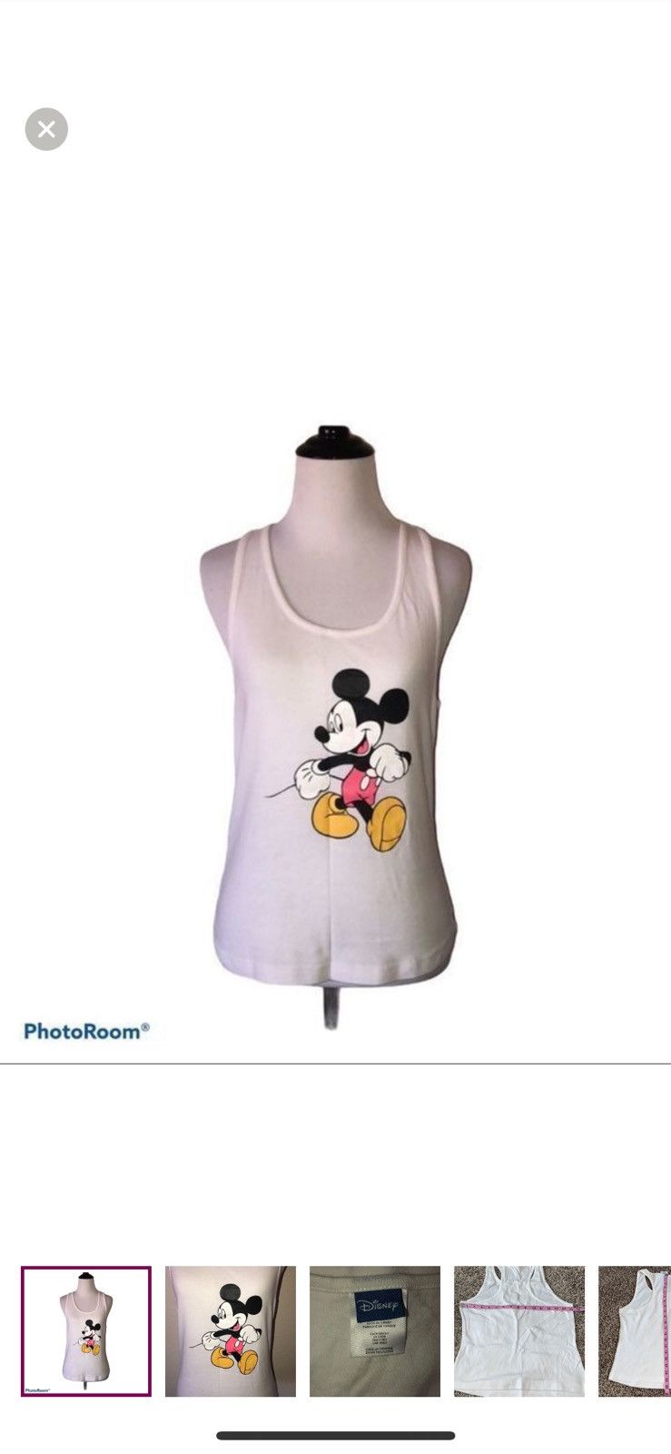 Disney Disney medium Mickey Mouse tank top Size M / US 6-8 / IT 42-44 - 1 Thumbnail