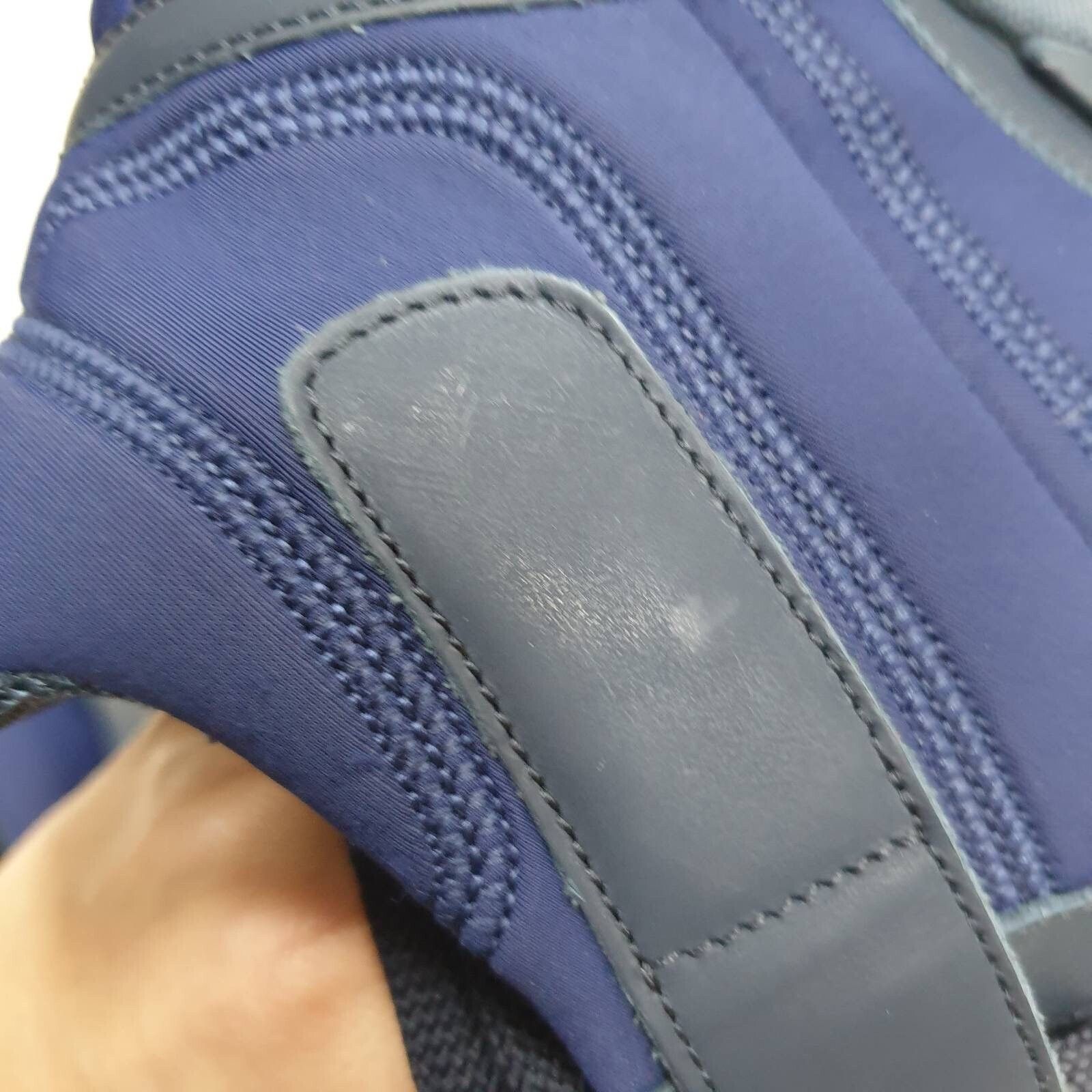 Chanel Chanel Interlocking Navy CC Logo Neoprene Sneakers Sz.38.5 Size US 7.5 / IT 37.5 - 7 Thumbnail