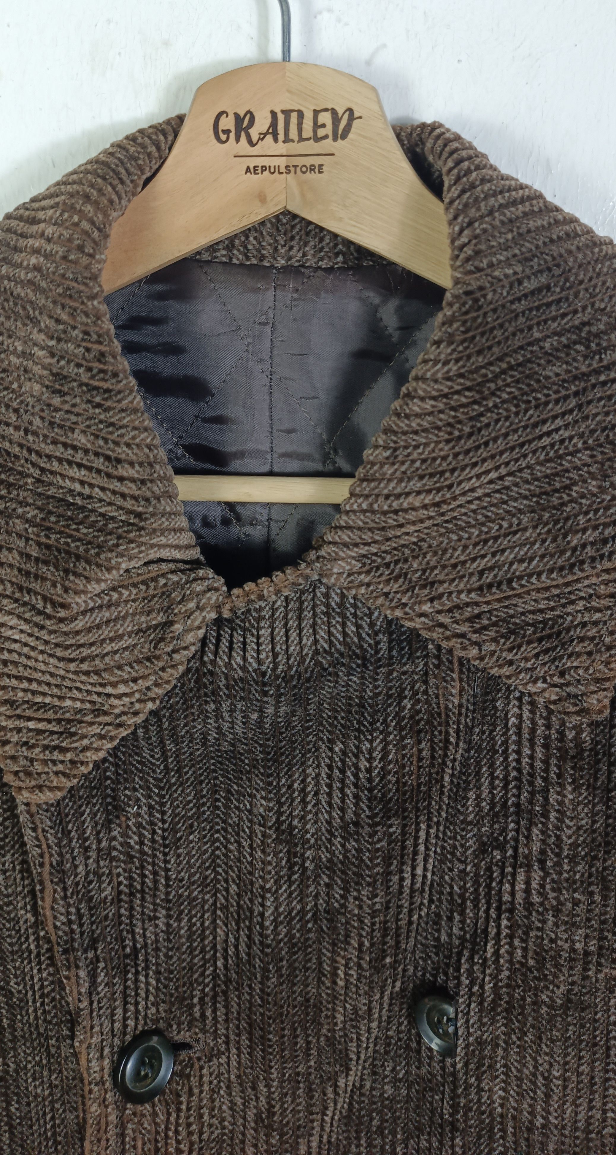 Japanese Brand Vintage 90s Atelier Sab For Men Half Coat Jacket Size US L / EU 52-54 / 3 - 8 Thumbnail