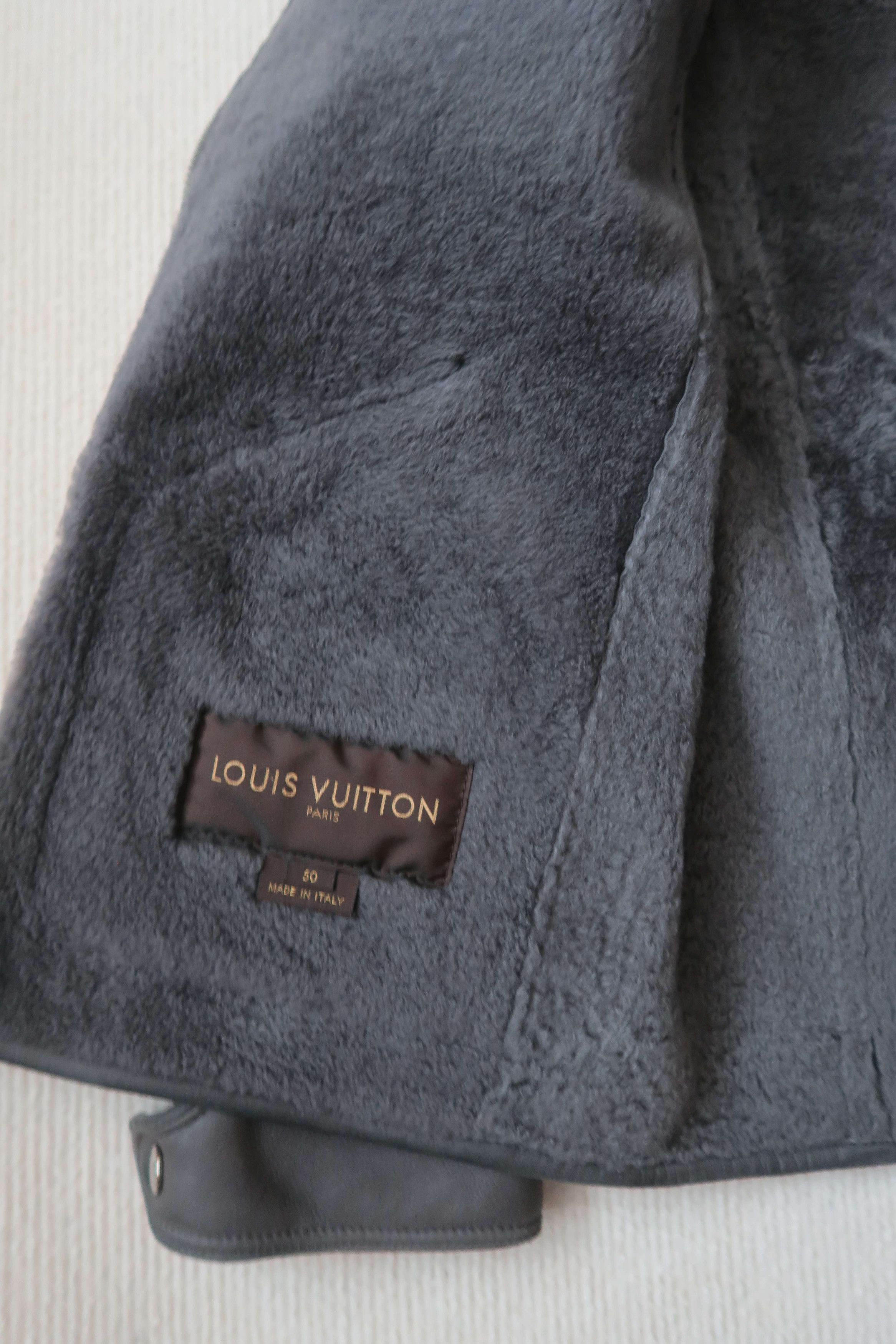 Louis Vuitton Louis Vuitton Sheepskin Leather Hooded Jacket Size US M / EU 48-50 / 2 - 8 Thumbnail