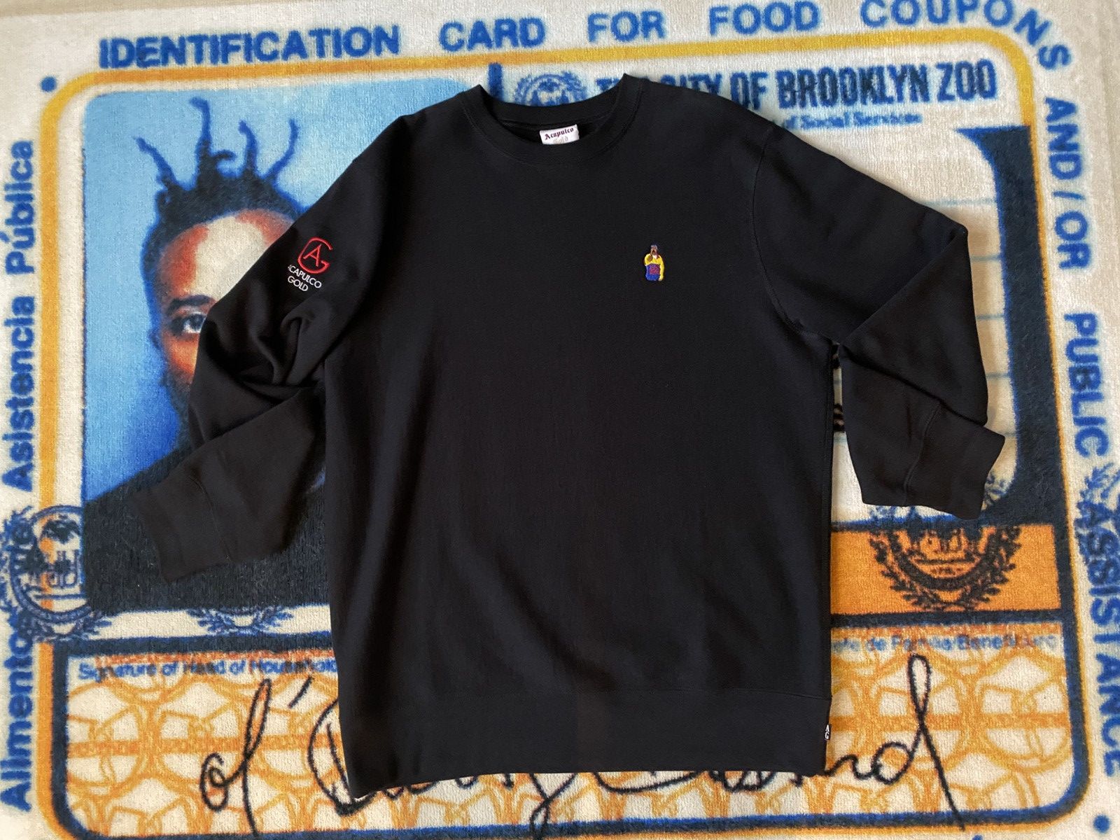 Acapulco Gold Acapoulco Gold embroidered Raekwon Snow Beach crewneck Size US L / EU 52-54 / 3 - 1 Thumbnail