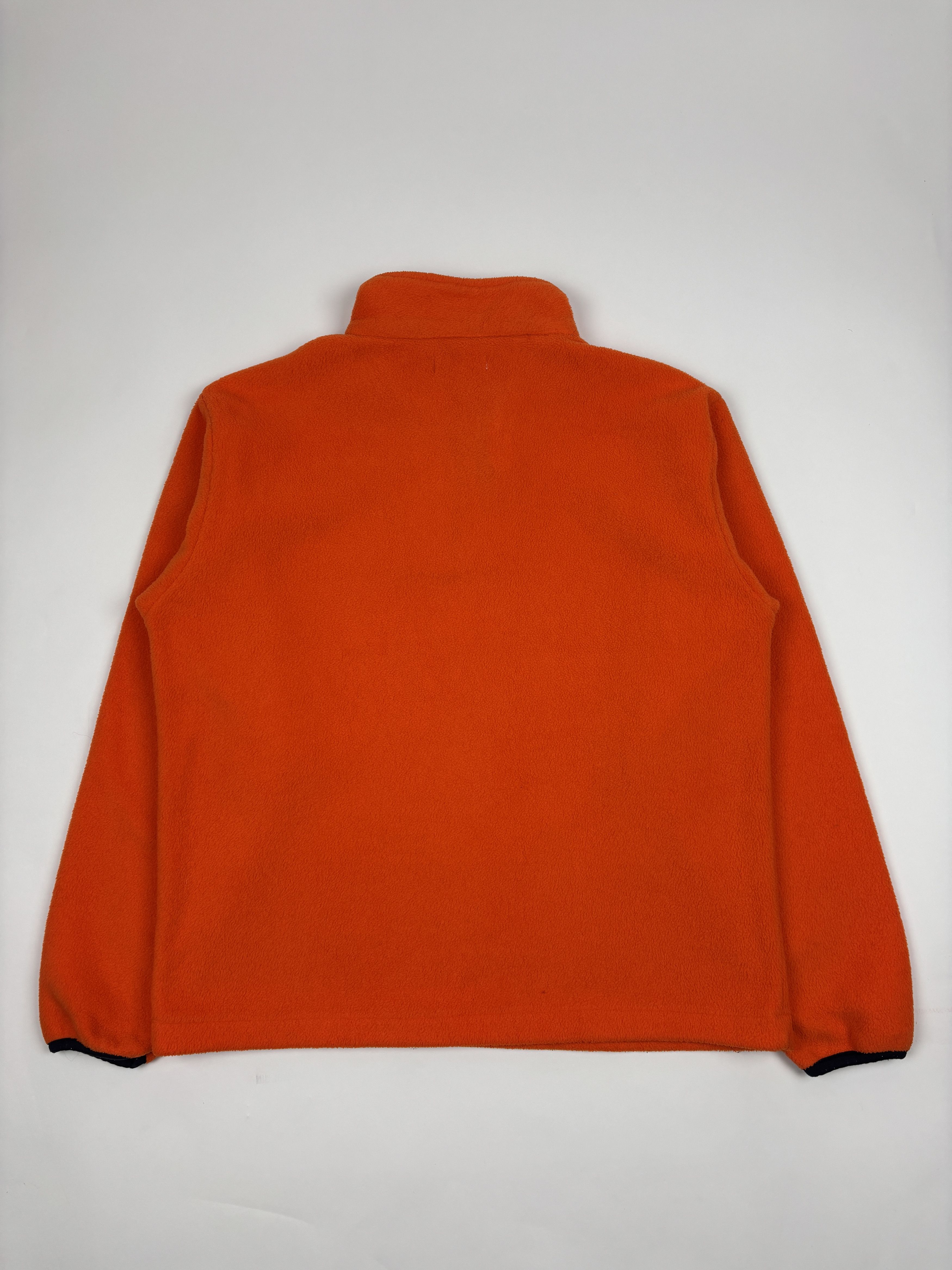 ESPIRIT Vintage Espirit Orange Fleece Quarter Zip Size US XS / EU 42 / 0 - 4 Thumbnail