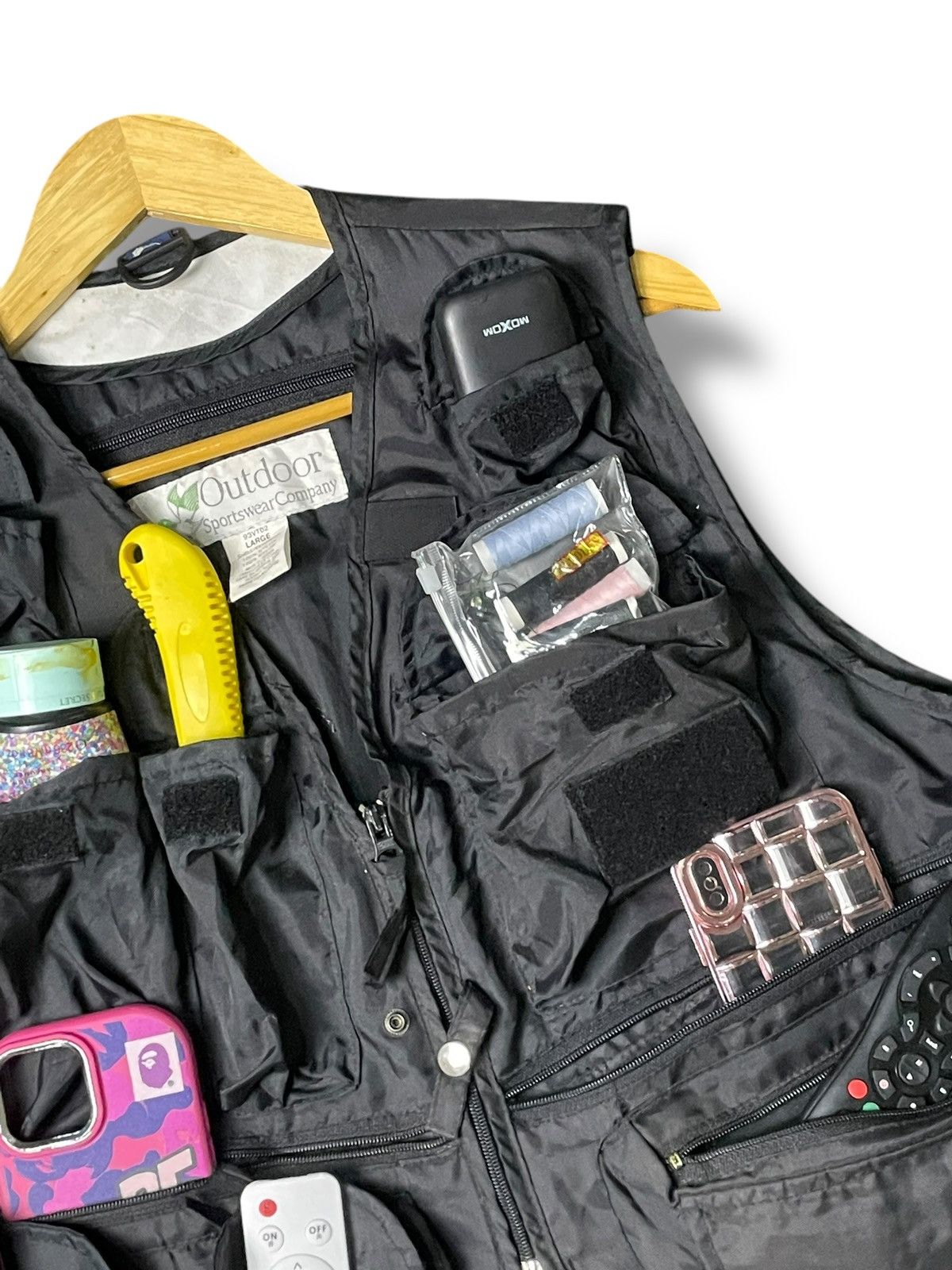 Japanese Brand × Vintage Outdoor Sportswear Company Multi-pocket Vests (81) Size US L / EU 52-54 / 3 - 3 Thumbnail