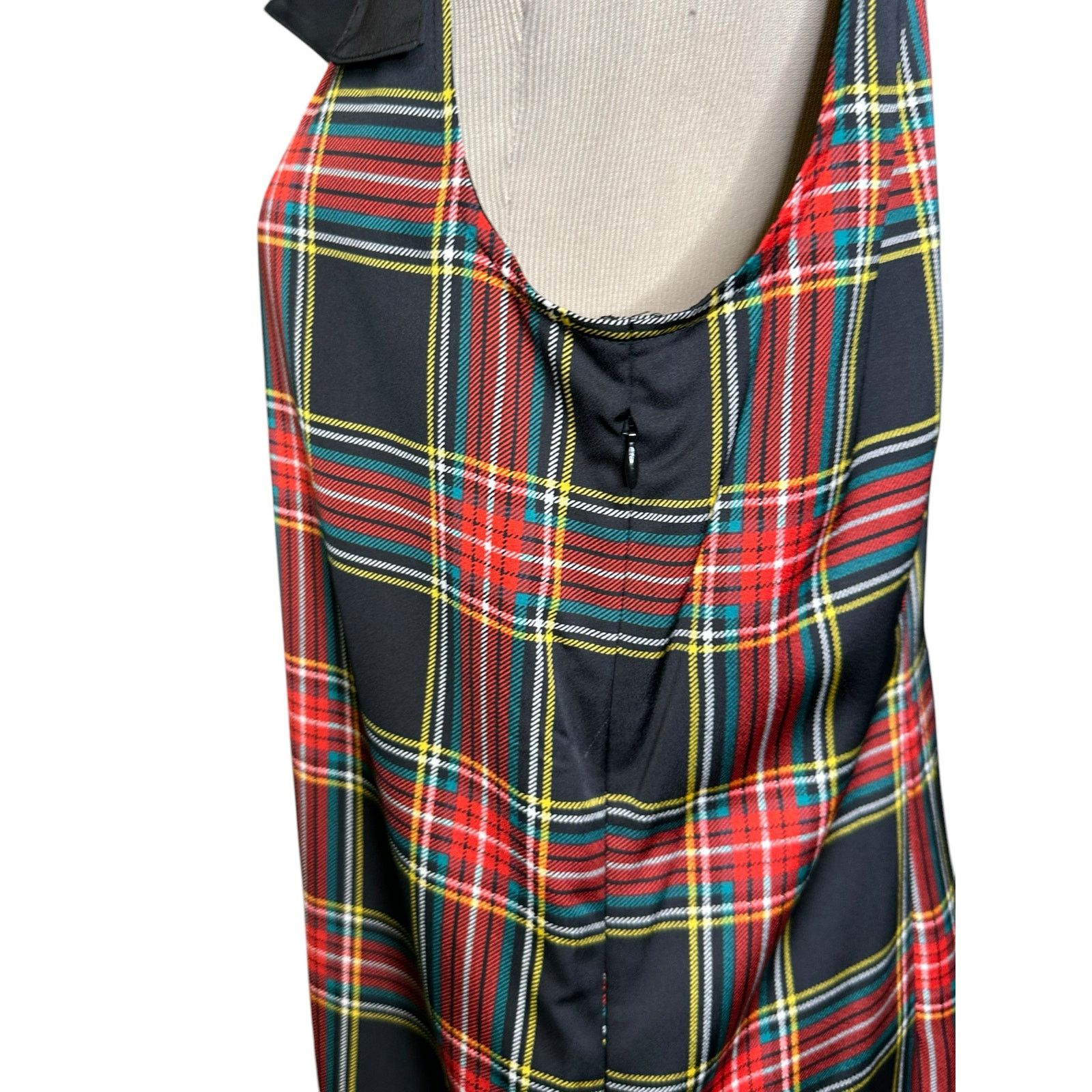 J.Crew J.CREW red green sleeveless shift mini dress size 6 Size M / US 6-8 / IT 42-44 - 5 Thumbnail