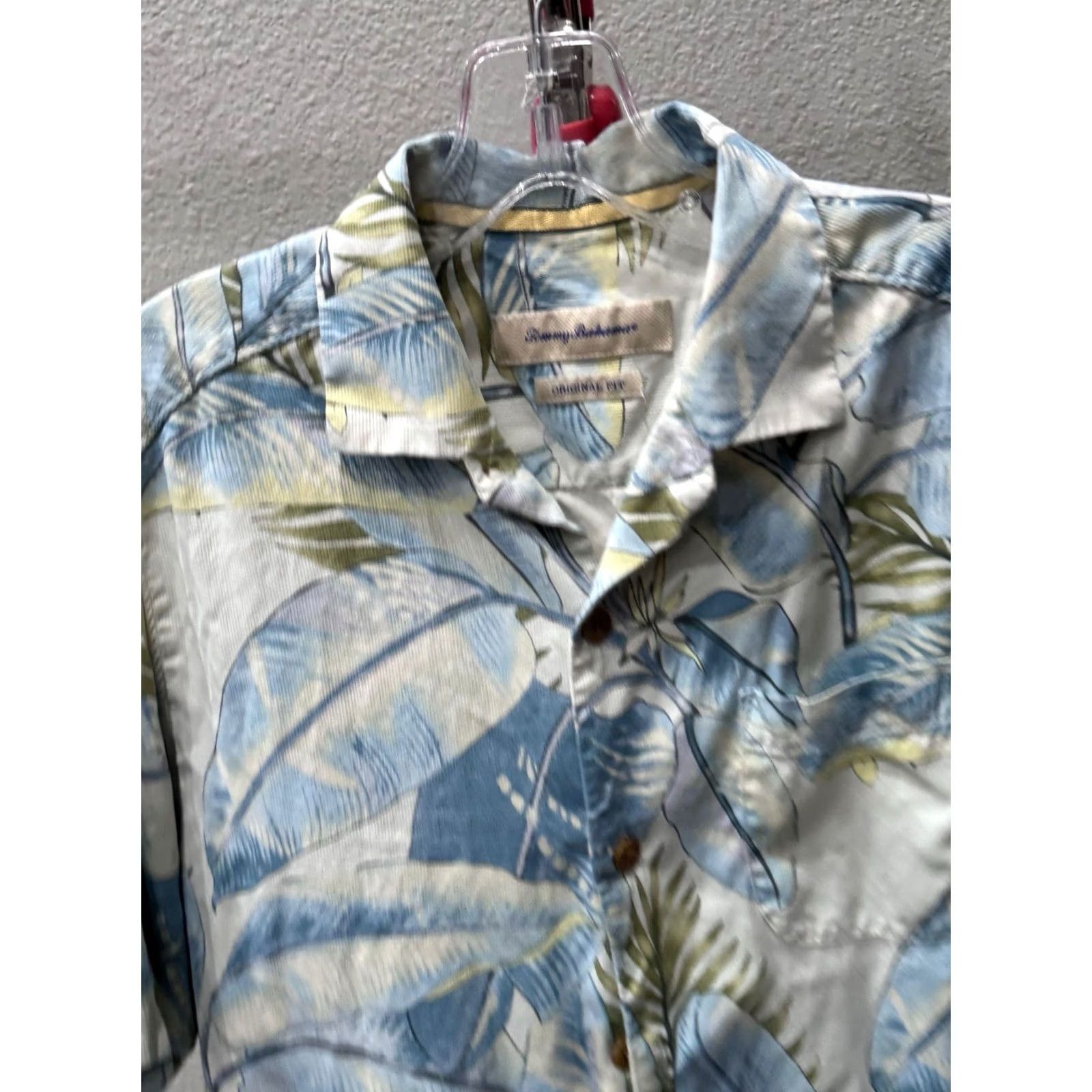 Tommy Bahama Tommy Bahama Shirt Small S Silk Floral Pocket SHORT SLEEVE BUTTON UP Mens Size US S / EU 44-46 / 1 - 3 Thumbnail