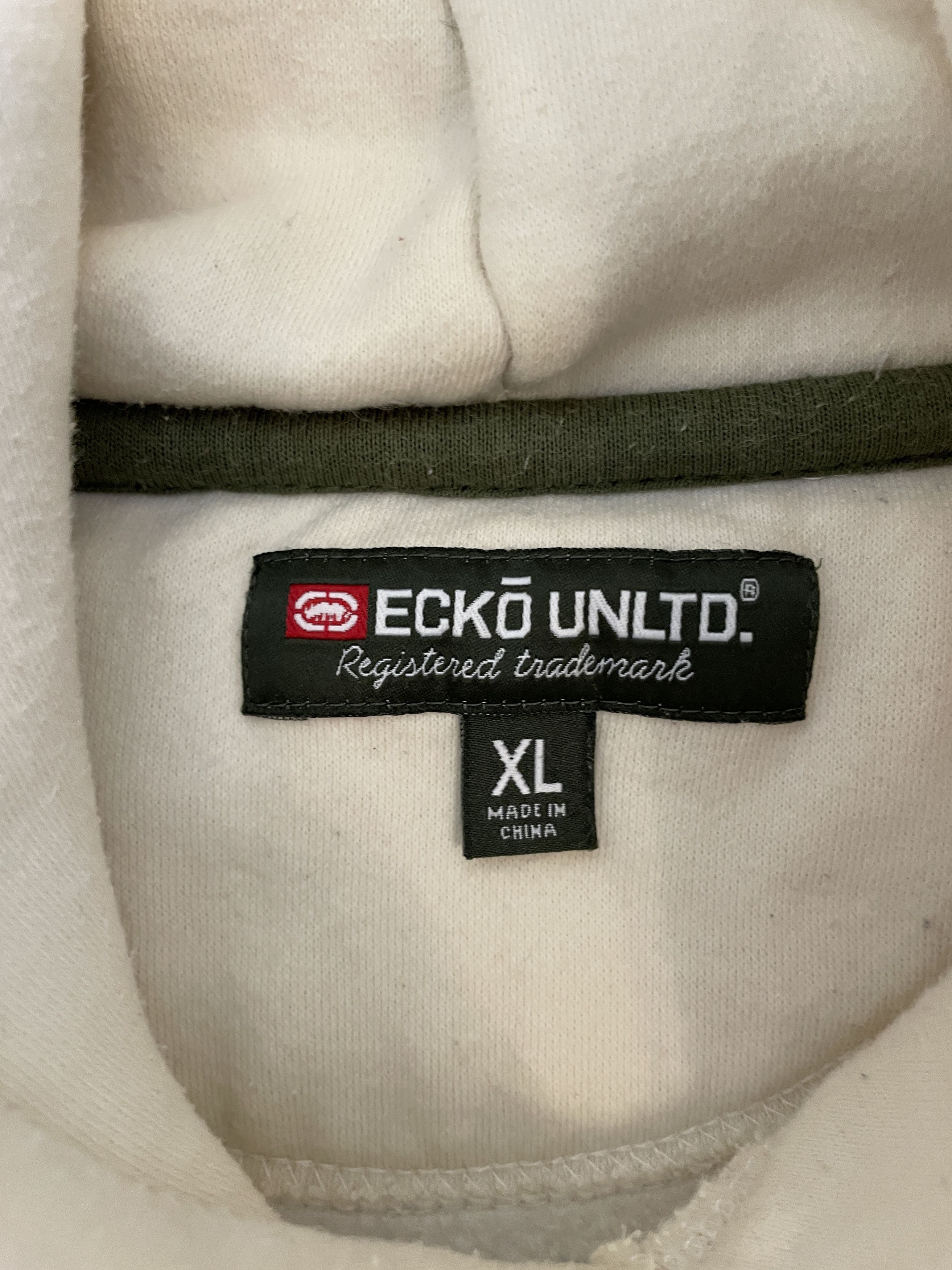 Ecko Unltd. Vintage Ecko Unltd White Hoodie Big Graffiti Logo Rap Y2K Size US XL / EU 56 / 4 - 5 Thumbnail