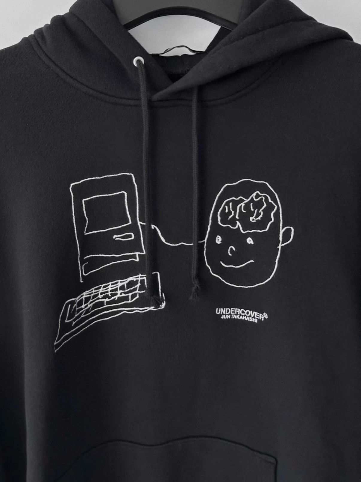 Undercover UNDERCOVER JUN TAKAHASHI Embrd Hoodie Black 5 Size US XXL / EU 58 / 5 - 3 Thumbnail
