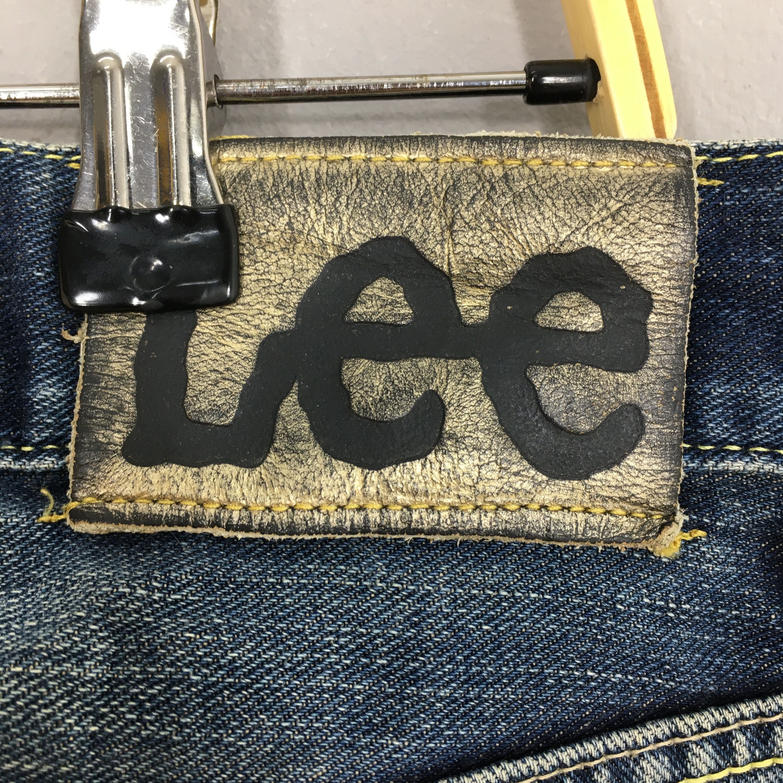 Lee Size 34x33 Vintage 90s Lee Riders Blue Stonewash Jeans S190 Size US 34 / EU 50 - 13 Thumbnail