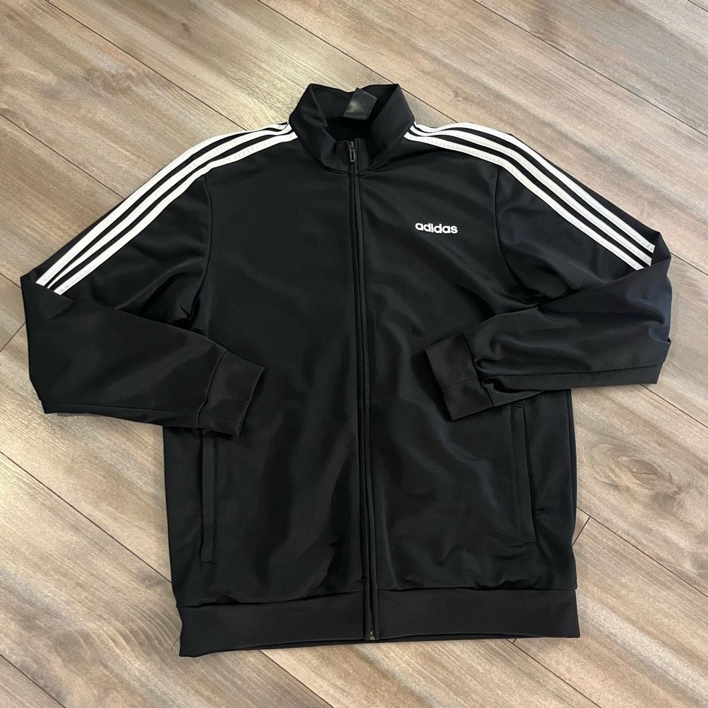 Adidas Lot of 2 Adidas Athletic Full Zip Jackets Men Large Size US L / EU 52-54 / 3 - 4 Thumbnail