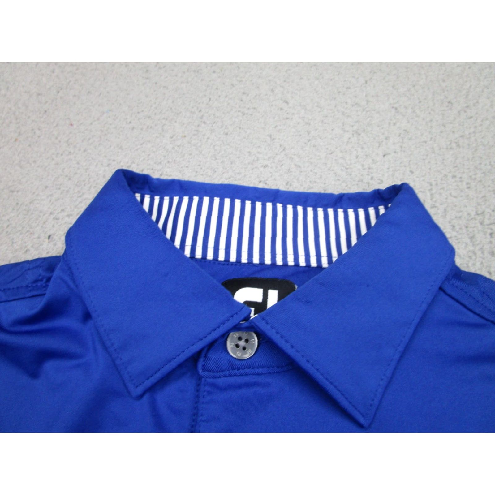 Footjoy FootJoy Polo Shirt Mens M Blue Performance Golf Stretch Short Sleeve Shirt Size US M / EU 48-50 / 2 - 6 Thumbnail