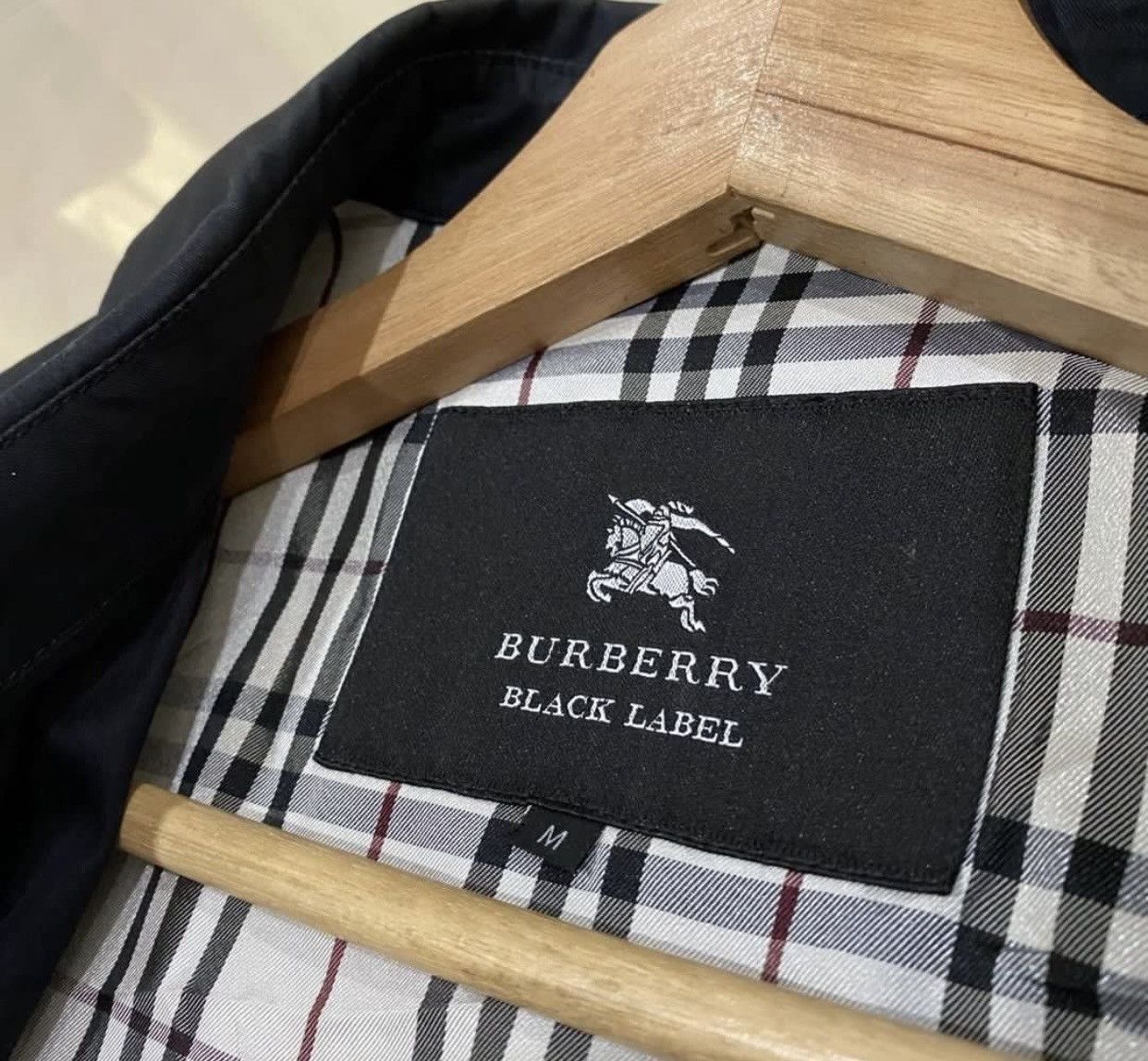 Burberry 🔥BURBERRY BLACK LABEL NOVACHECK OVERCOAT JACKET Size US S / EU 44-46 / 1 - 10 Thumbnail