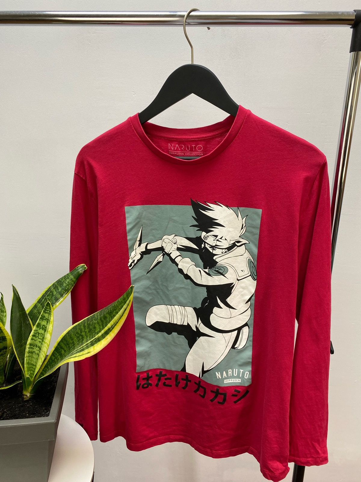 Anime × Japanese Brand × Vintage Naruto Shippuden Kakashi Hatake Long Sleeve T Shirt Size US L / EU 52-54 / 3 - 5 Thumbnail