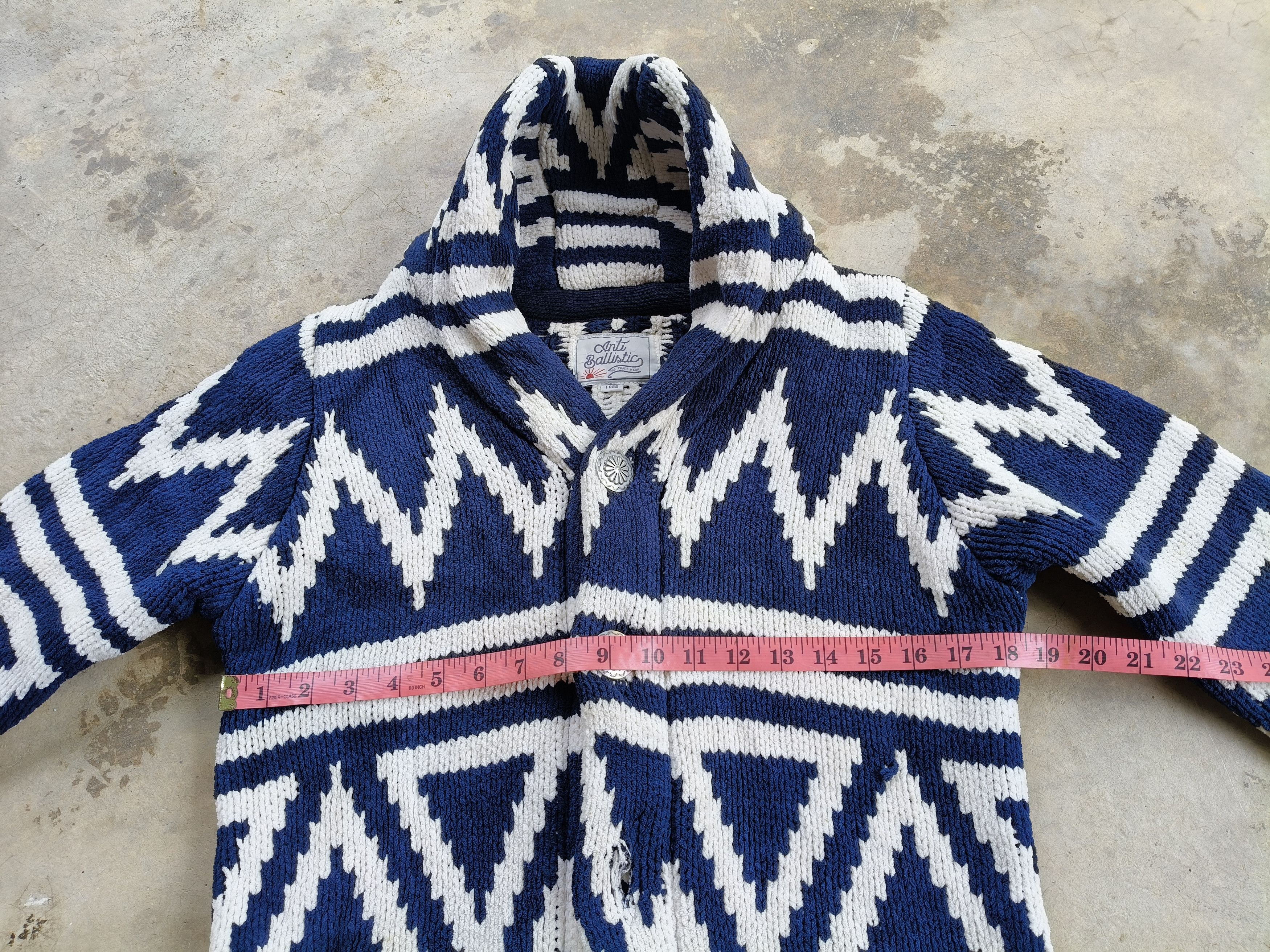 Japanese Brand Knitwear Cardigan Anti Ballastic Size M / US 6-8 / IT 42-44 - 14 Thumbnail