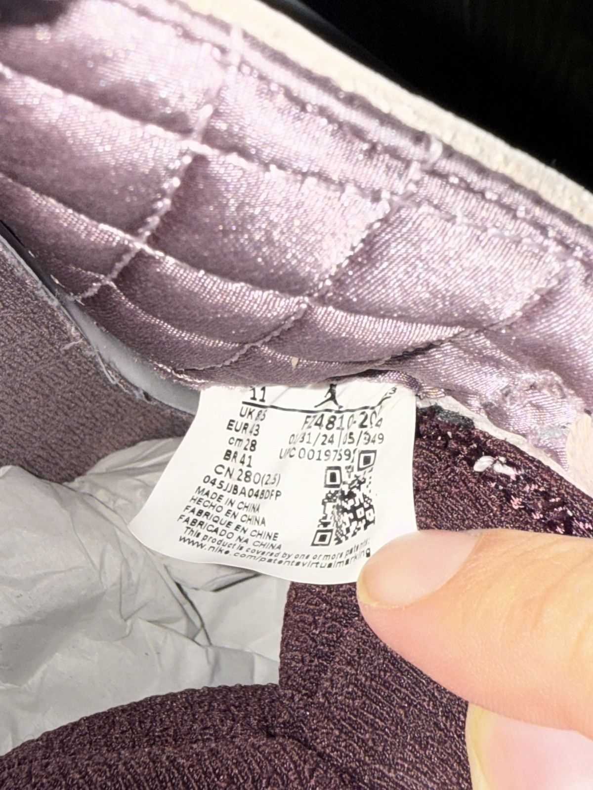 Jordan Brand Air Jordan 4 A Ma Maniere While You Were Sleeping 11W/9.5M Size US 9.5 / EU 42-43 - 8 Thumbnail