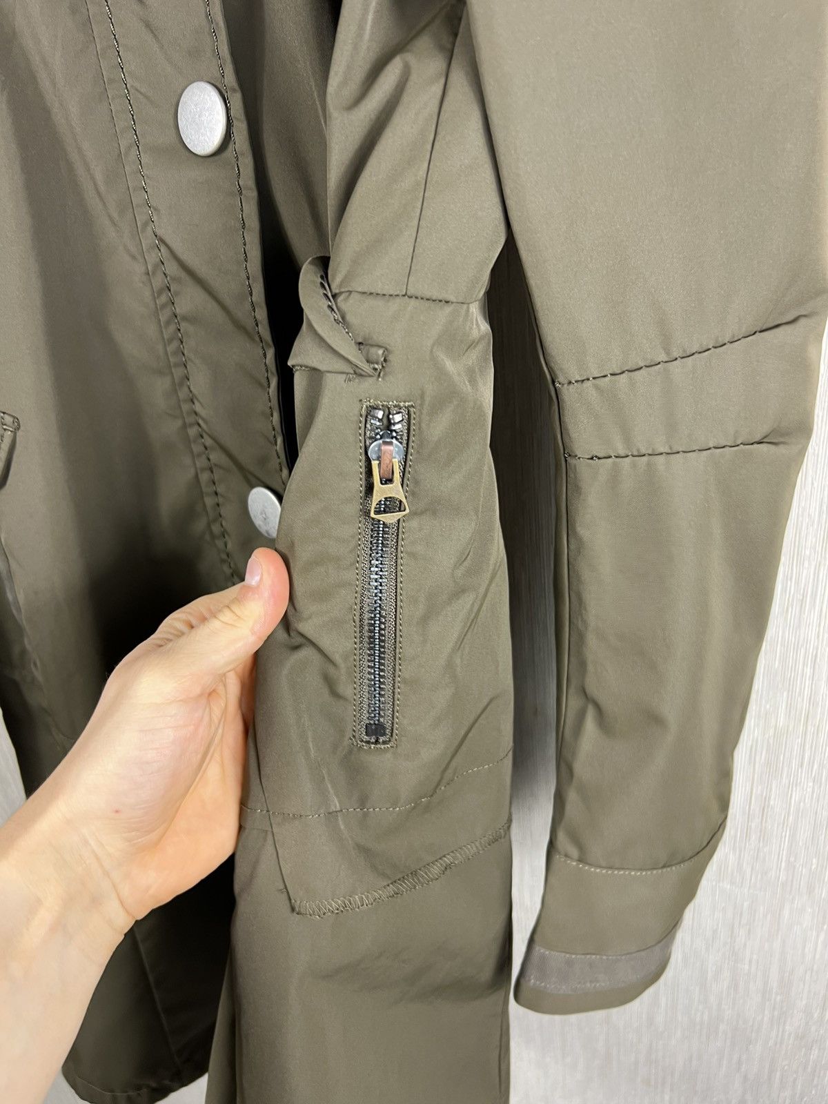 Marithe + Francois Girbaud Marithe+ Francois Girbaud parka long coat jacket avant garde Size XS / US 0-2 / IT 36-38 - 12 Thumbnail