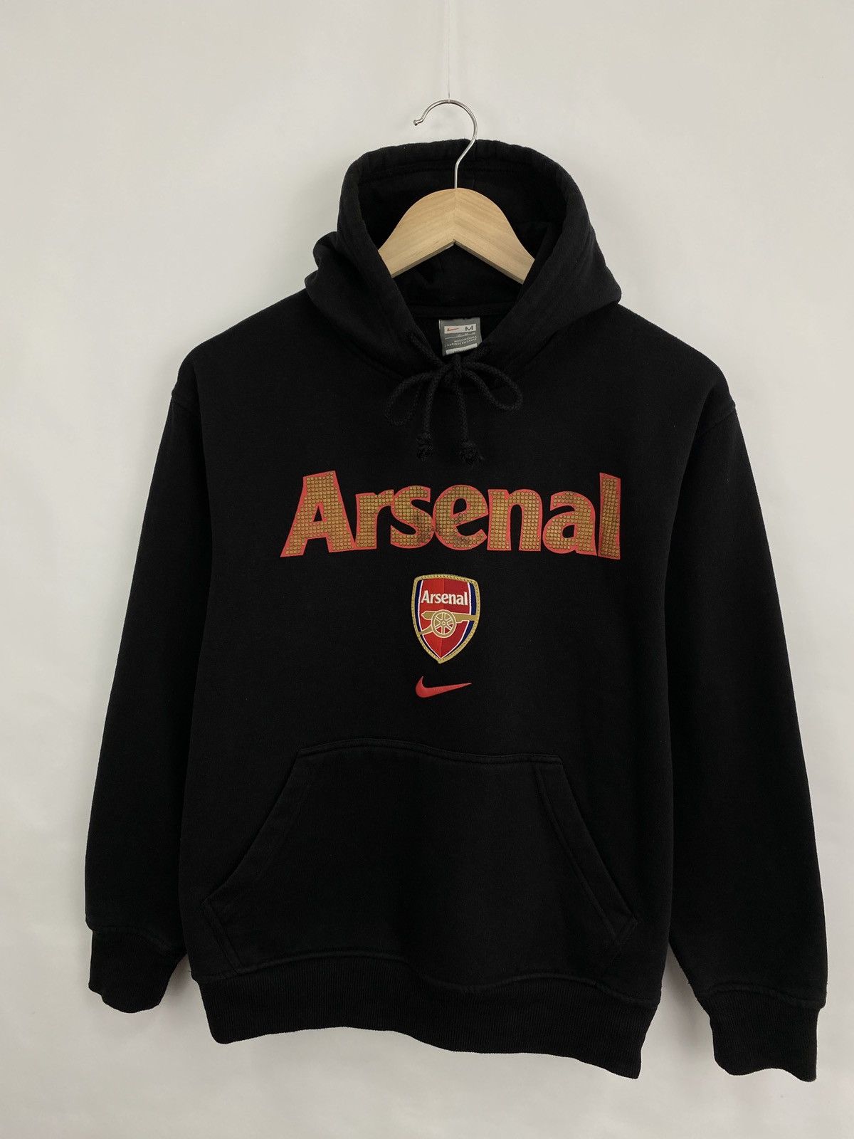 Nike Vintage 90s Arsenal Nike Hoodie Rare Retro Hype Y2K Size US S / EU 44-46 / 1 - 3 Thumbnail