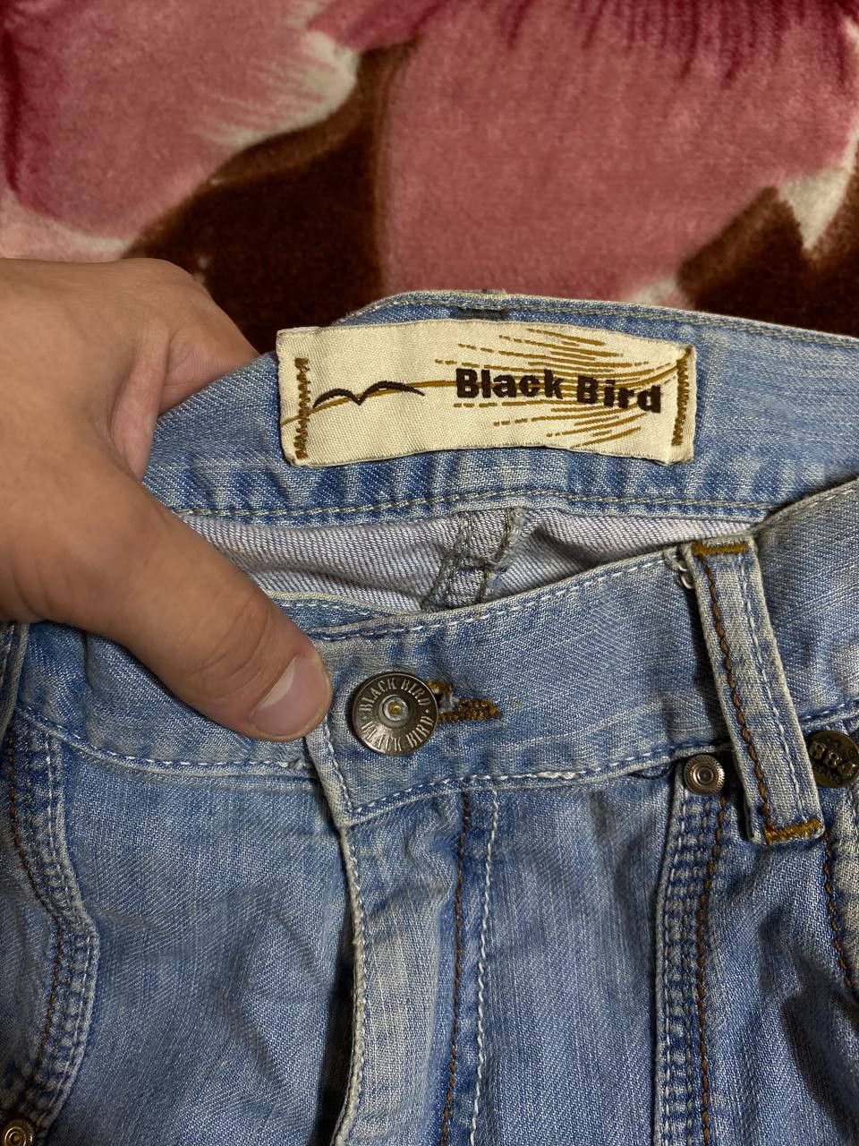Japanese Brand × Vintage Vintage pants Denim y2k distressed punk Japan style Size US 34 / EU 50 - 2 Thumbnail