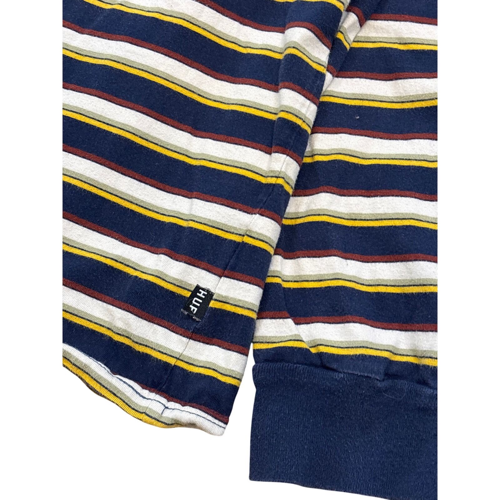 Huf HUF worldwide since 2002 embroidered Large long sleeve shirt Size US L / EU 52-54 / 3 - 4 Thumbnail