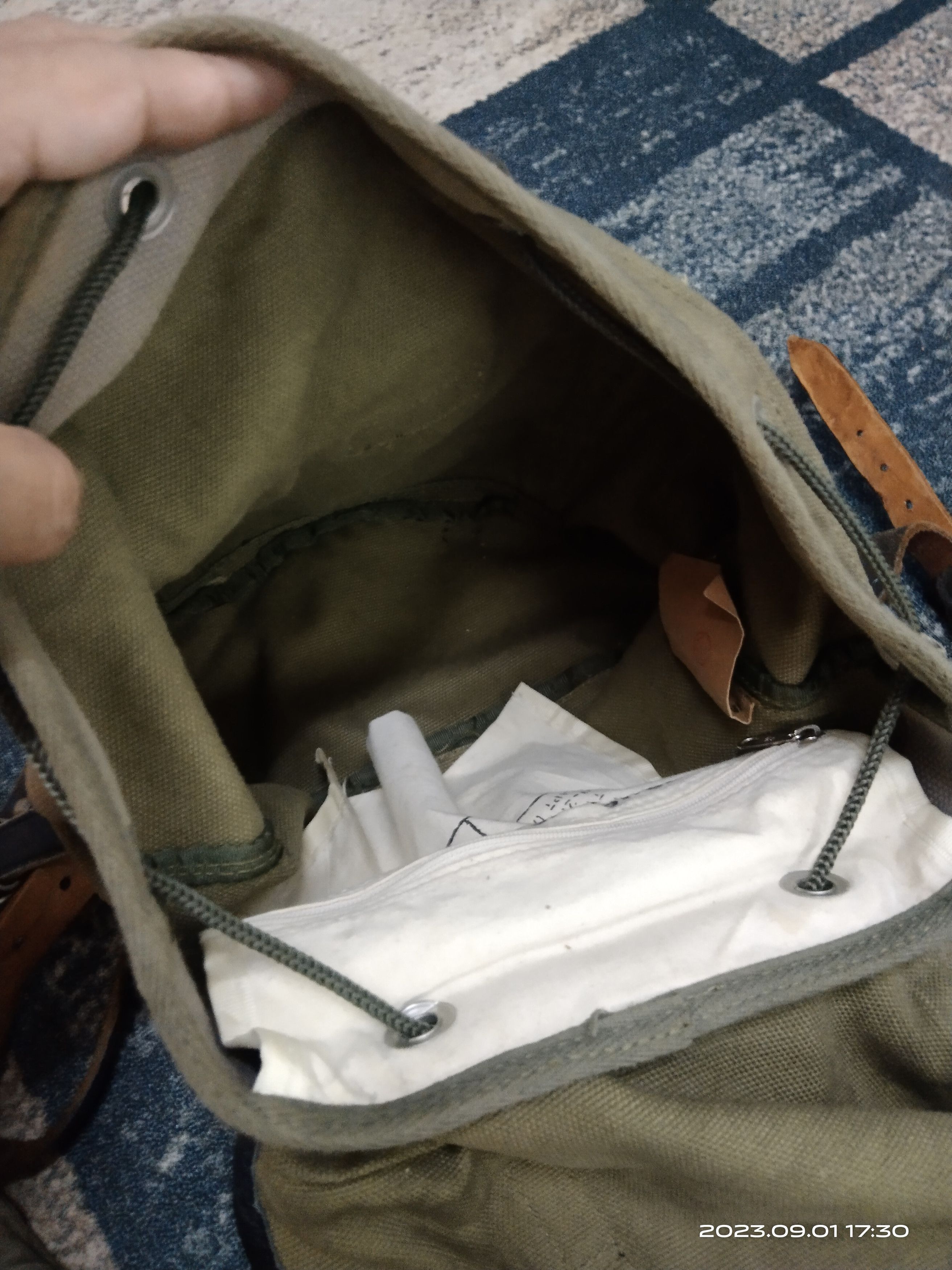 Vintage TOUCH MILITARY BAGPACK Size ONE SIZE - 10 Thumbnail